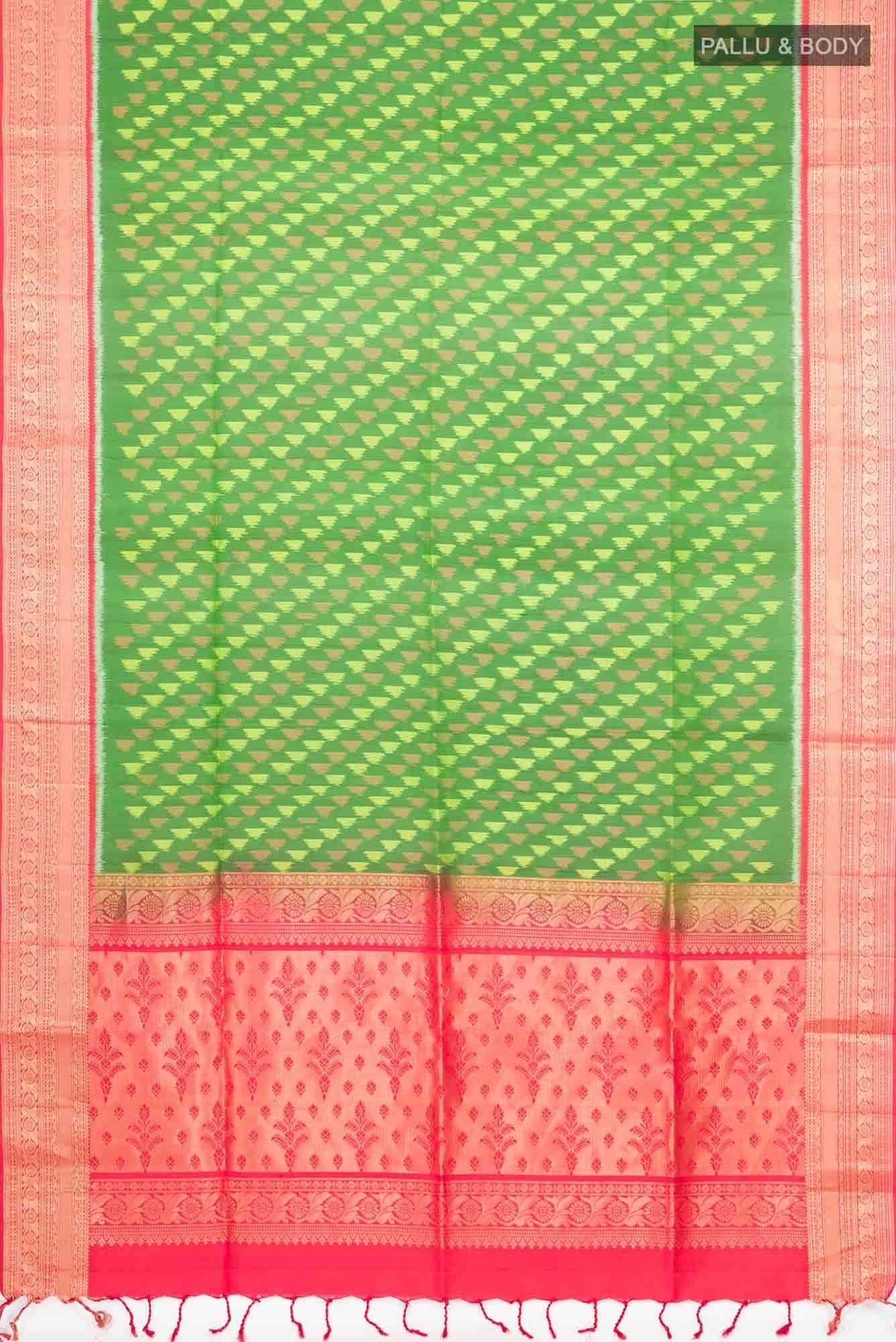 Green Soft Silk Saree