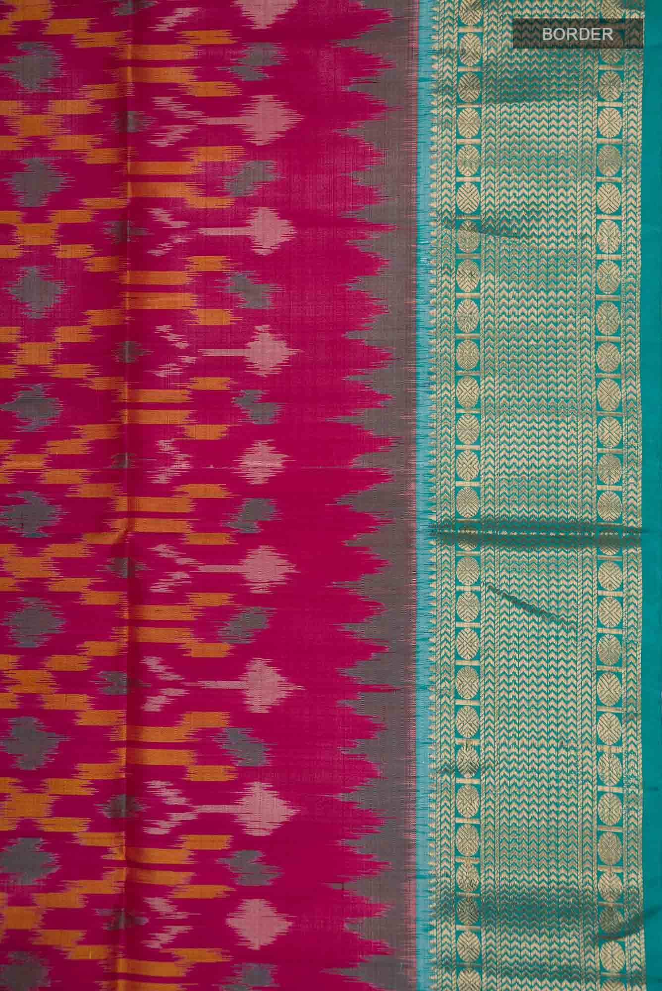 Pink Soft Silk Saree