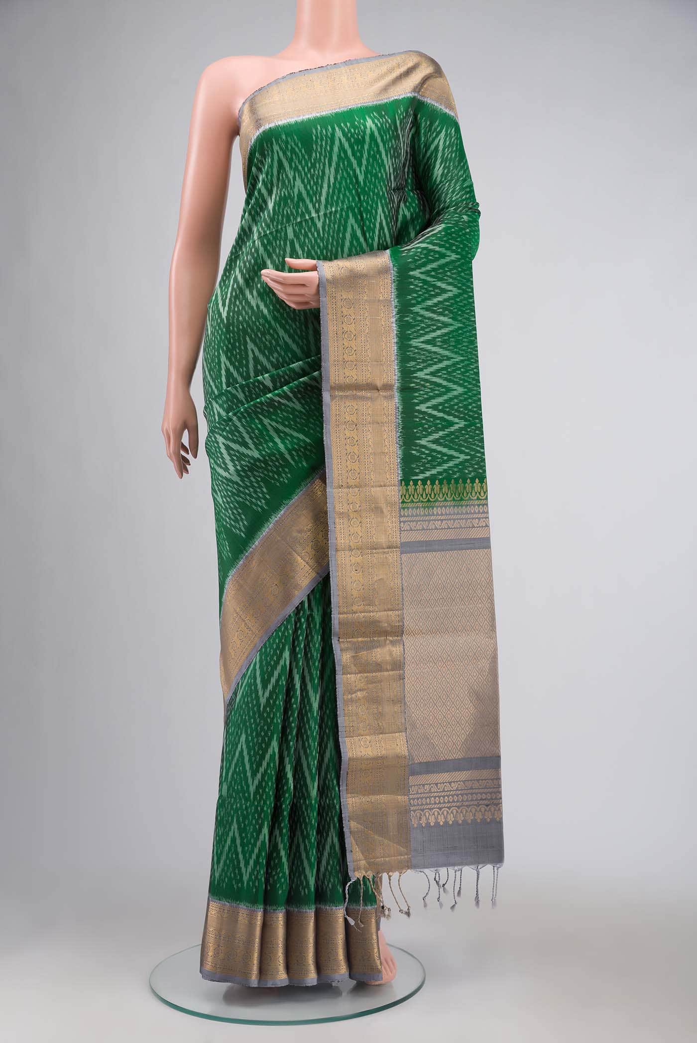 Green Soft Silk Saree
