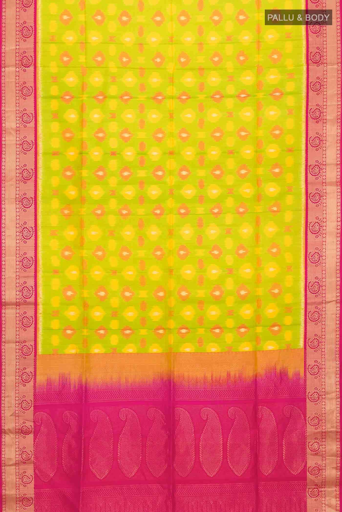 Green Soft Silk Saree