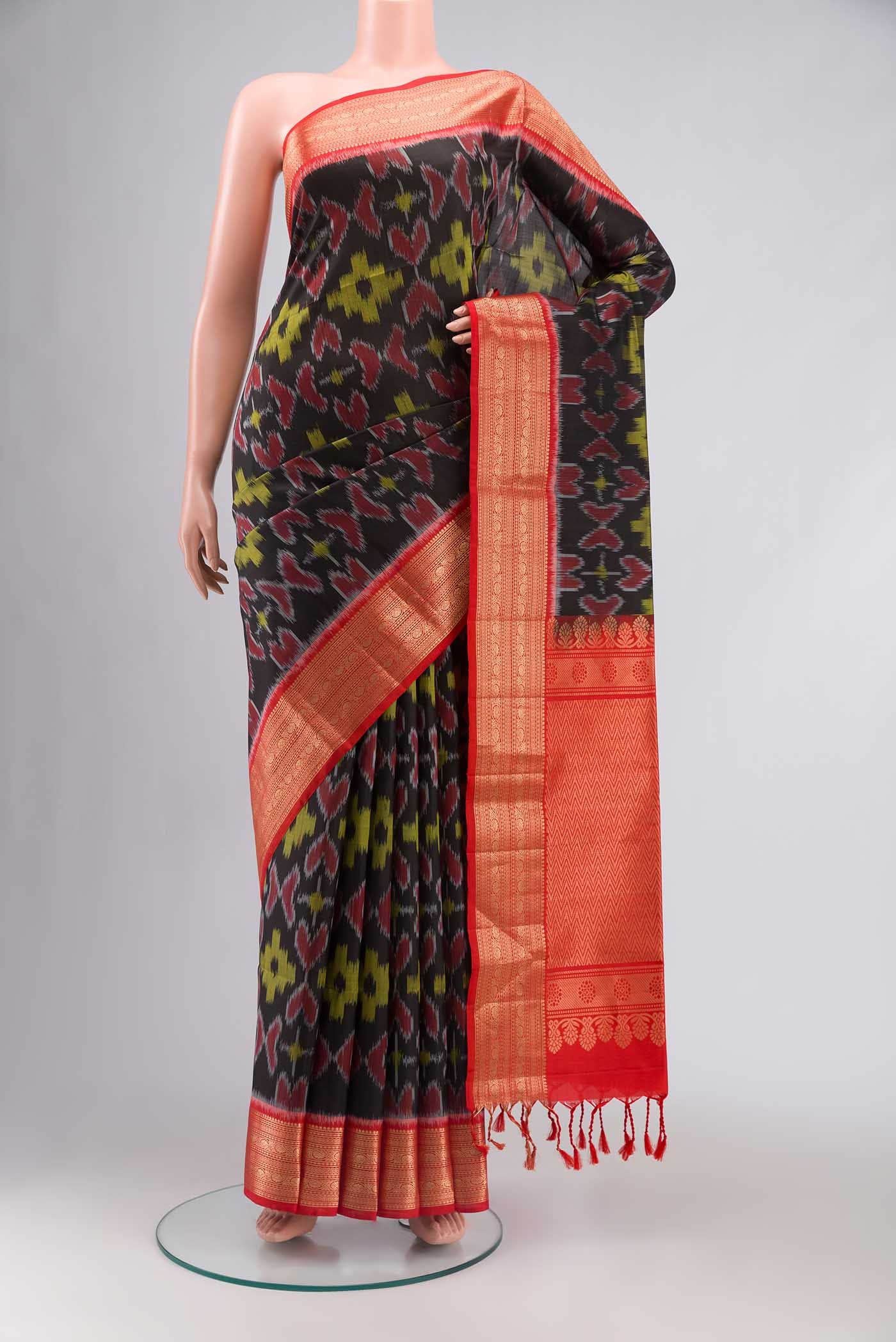 Black Soft Silk Saree
