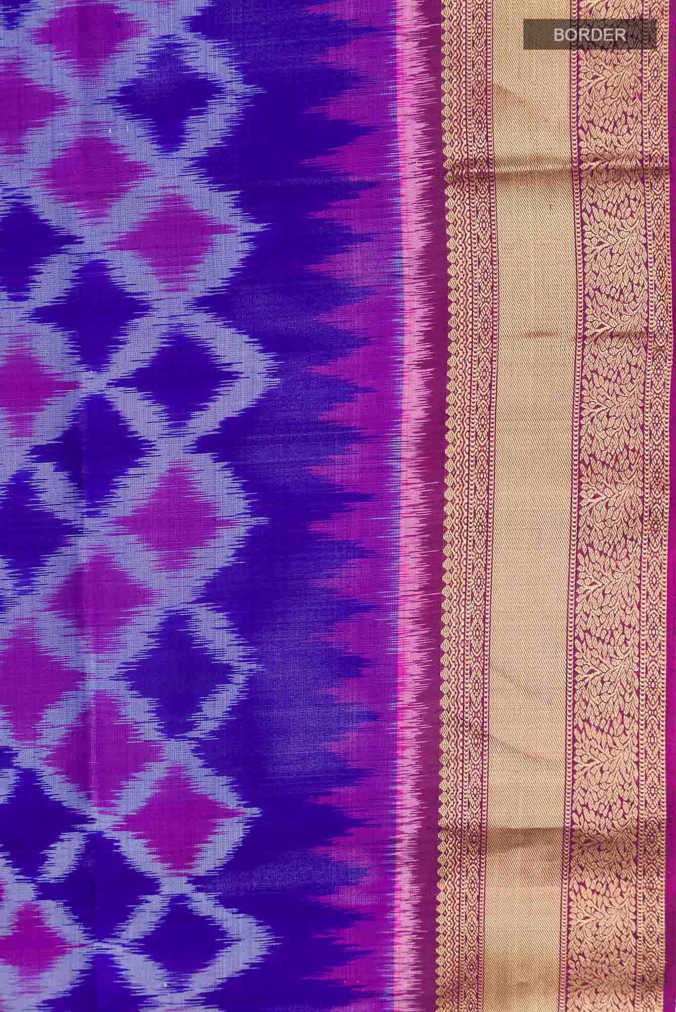 Blue Soft Silk Saree