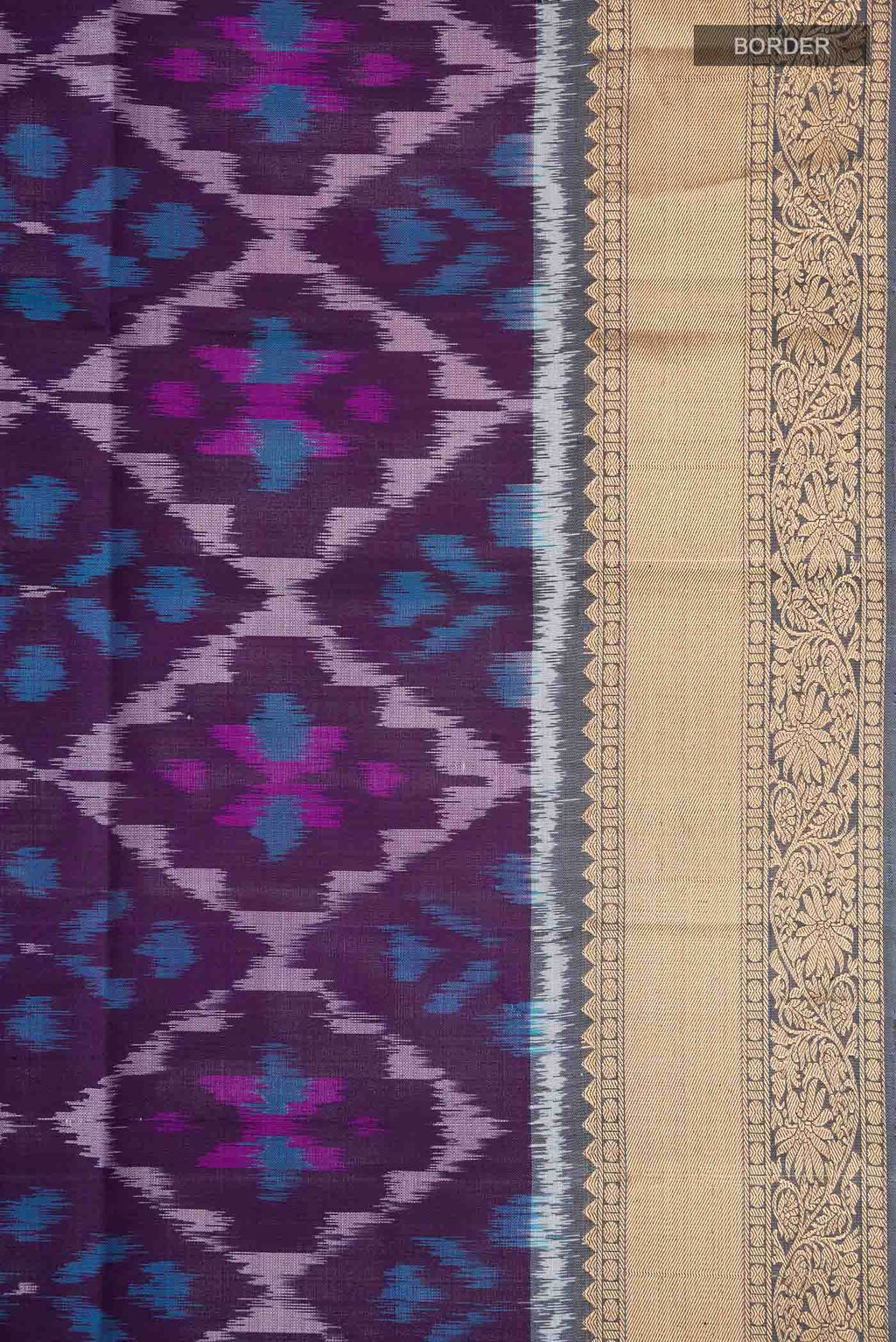 Purple Soft Silk Saree