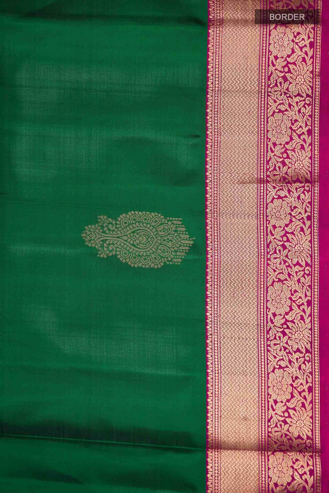 Green Soft Silk Saree