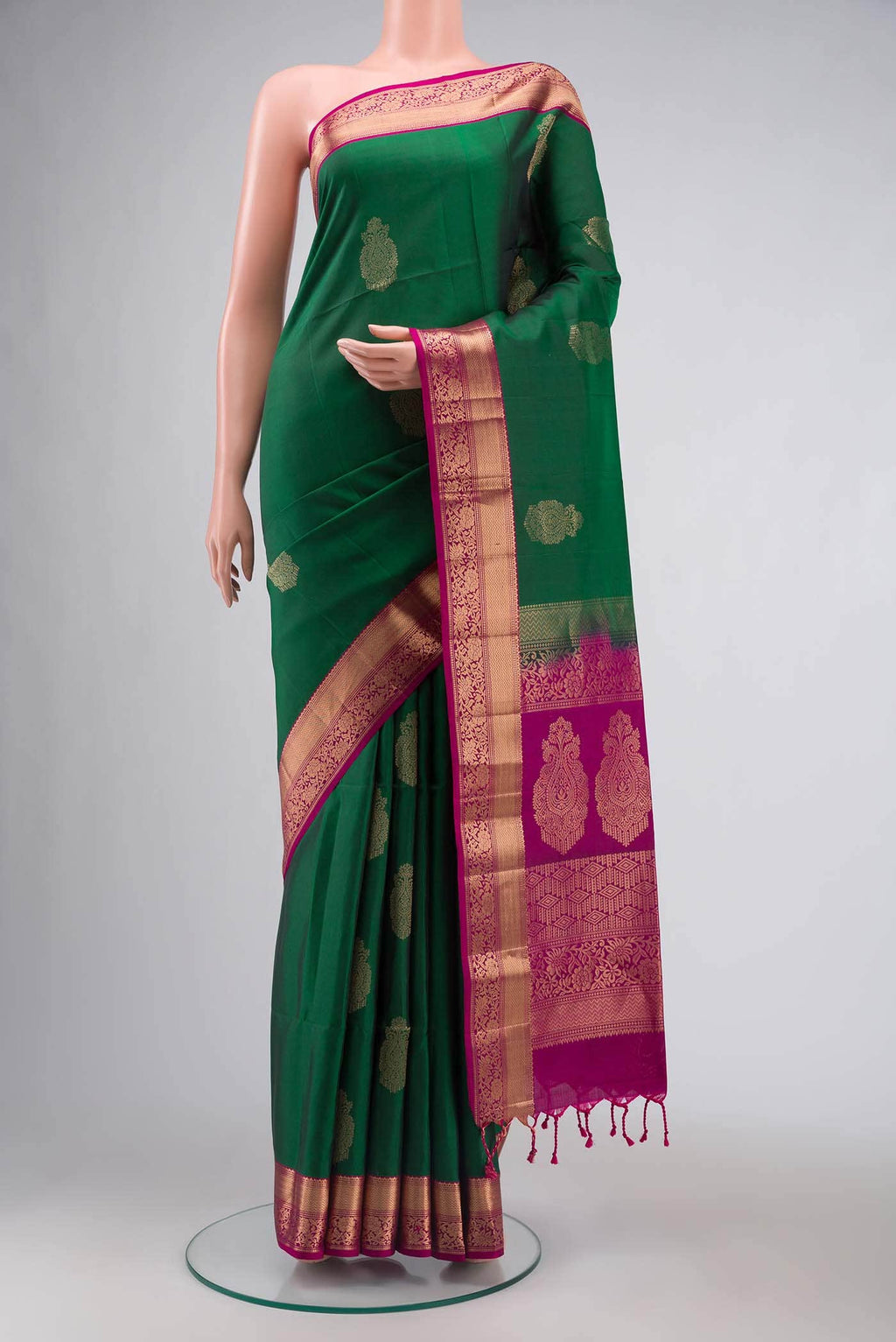 Green Soft Silk Saree