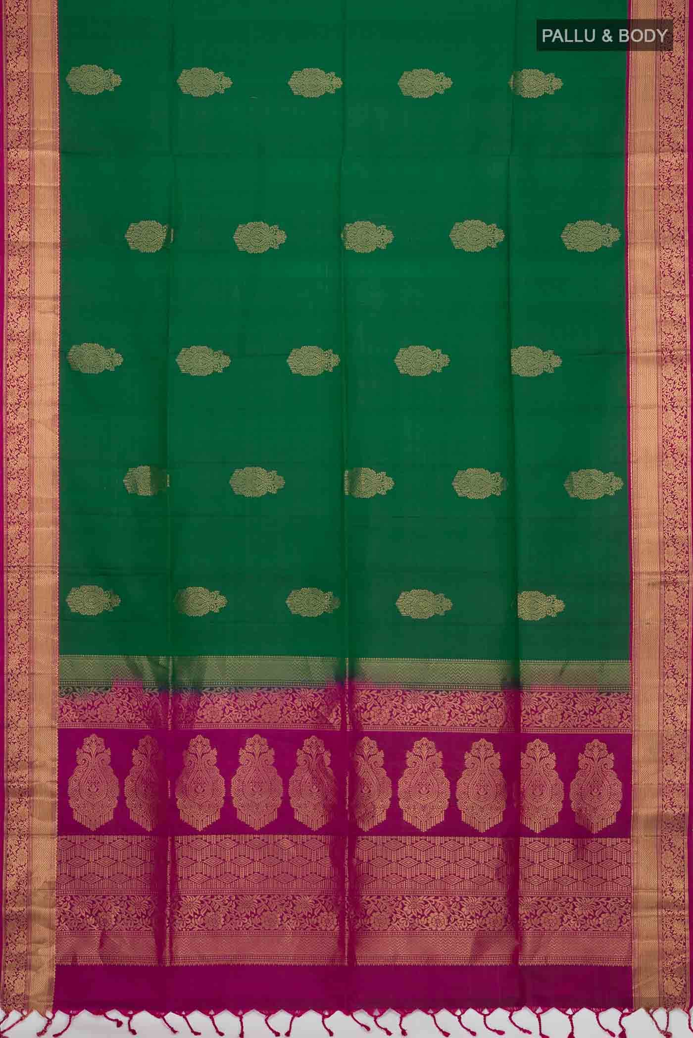 Green Soft Silk Saree