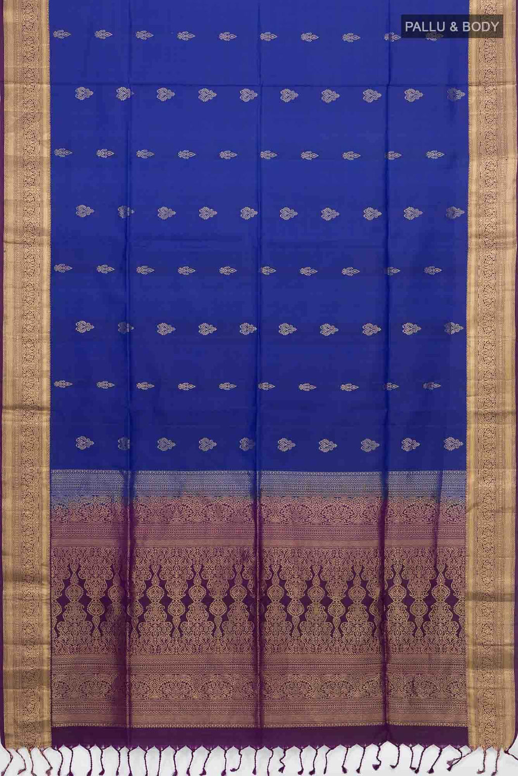 Blue Soft Silk Saree