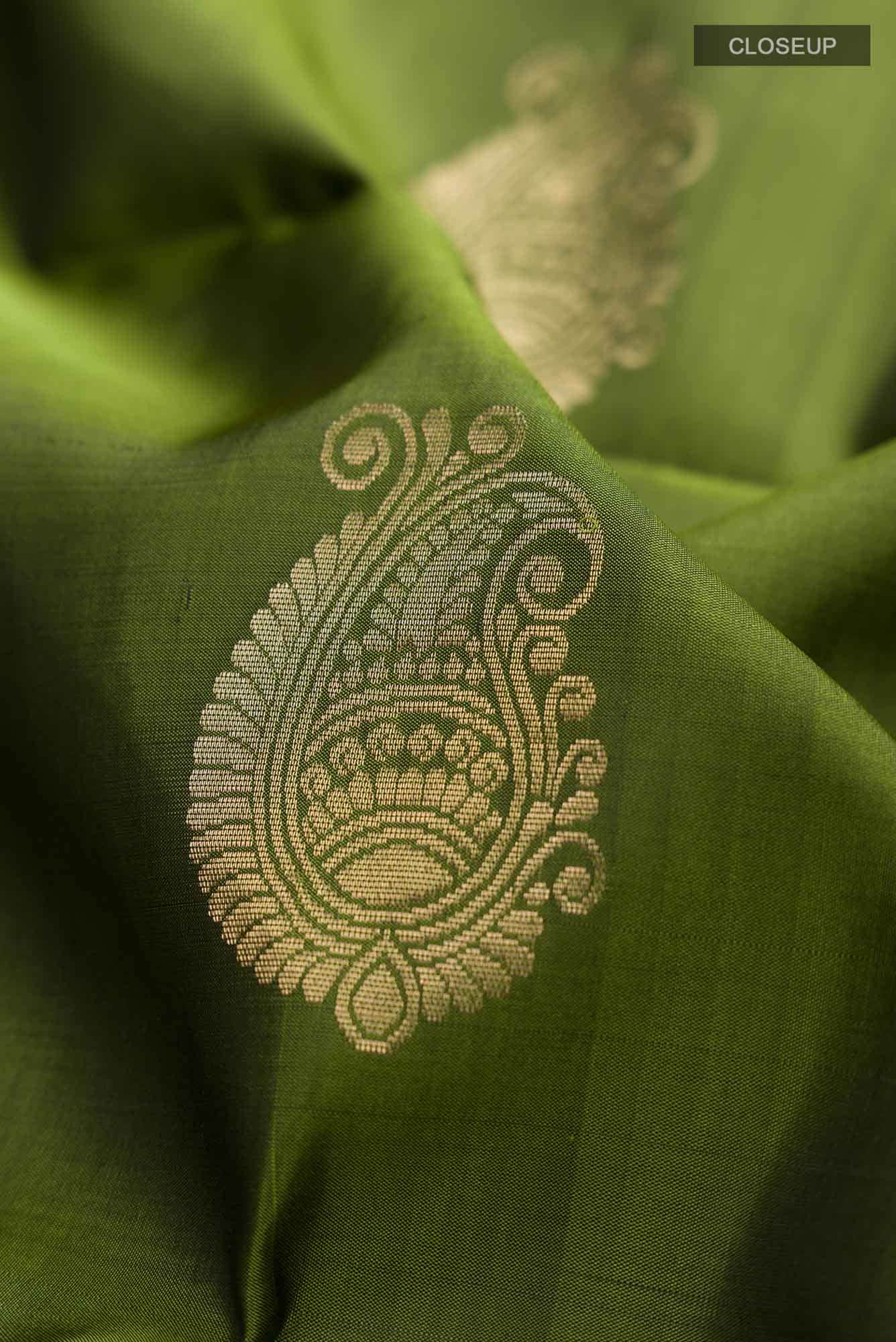Green Soft Silk Saree