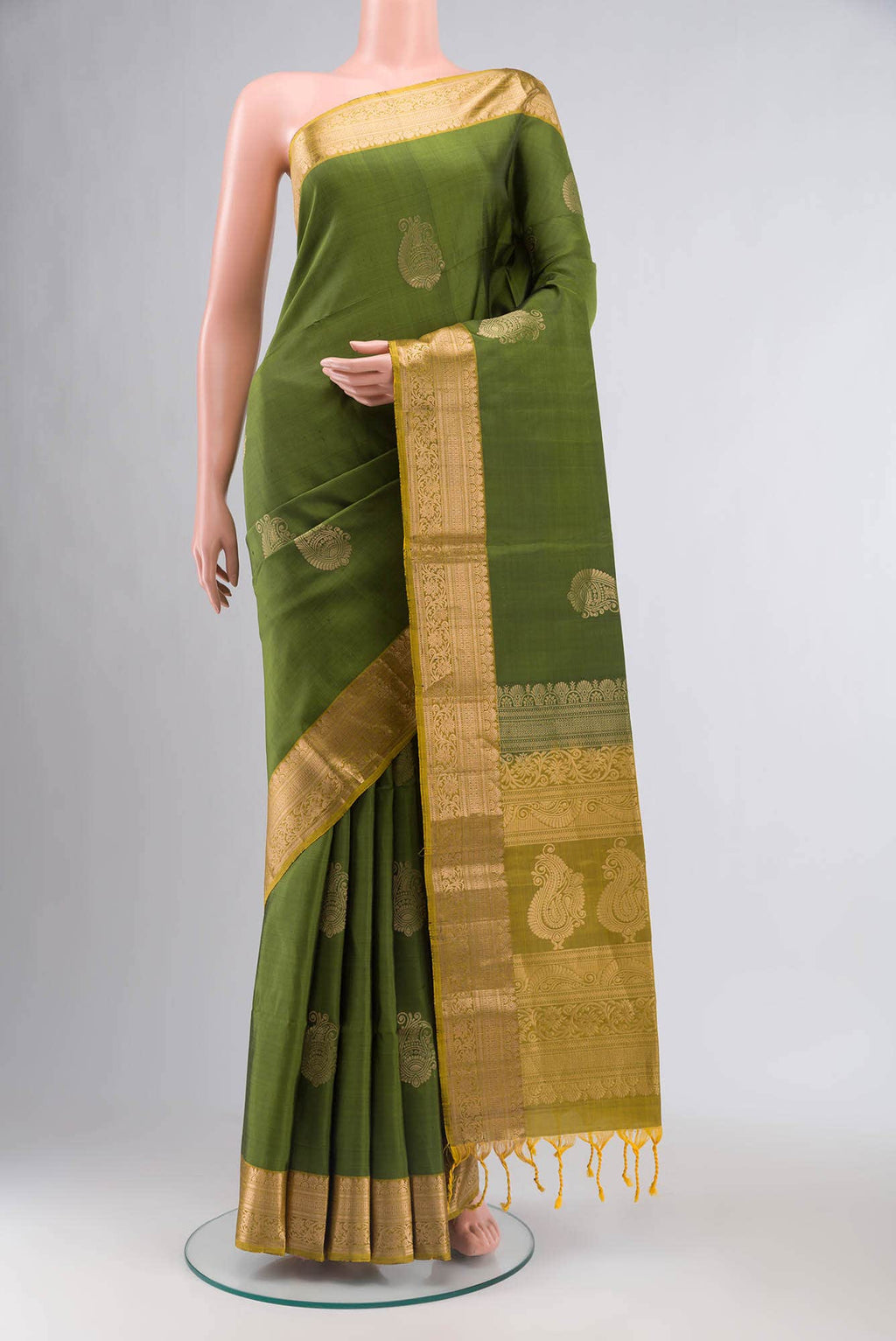 Green Soft Silk Saree