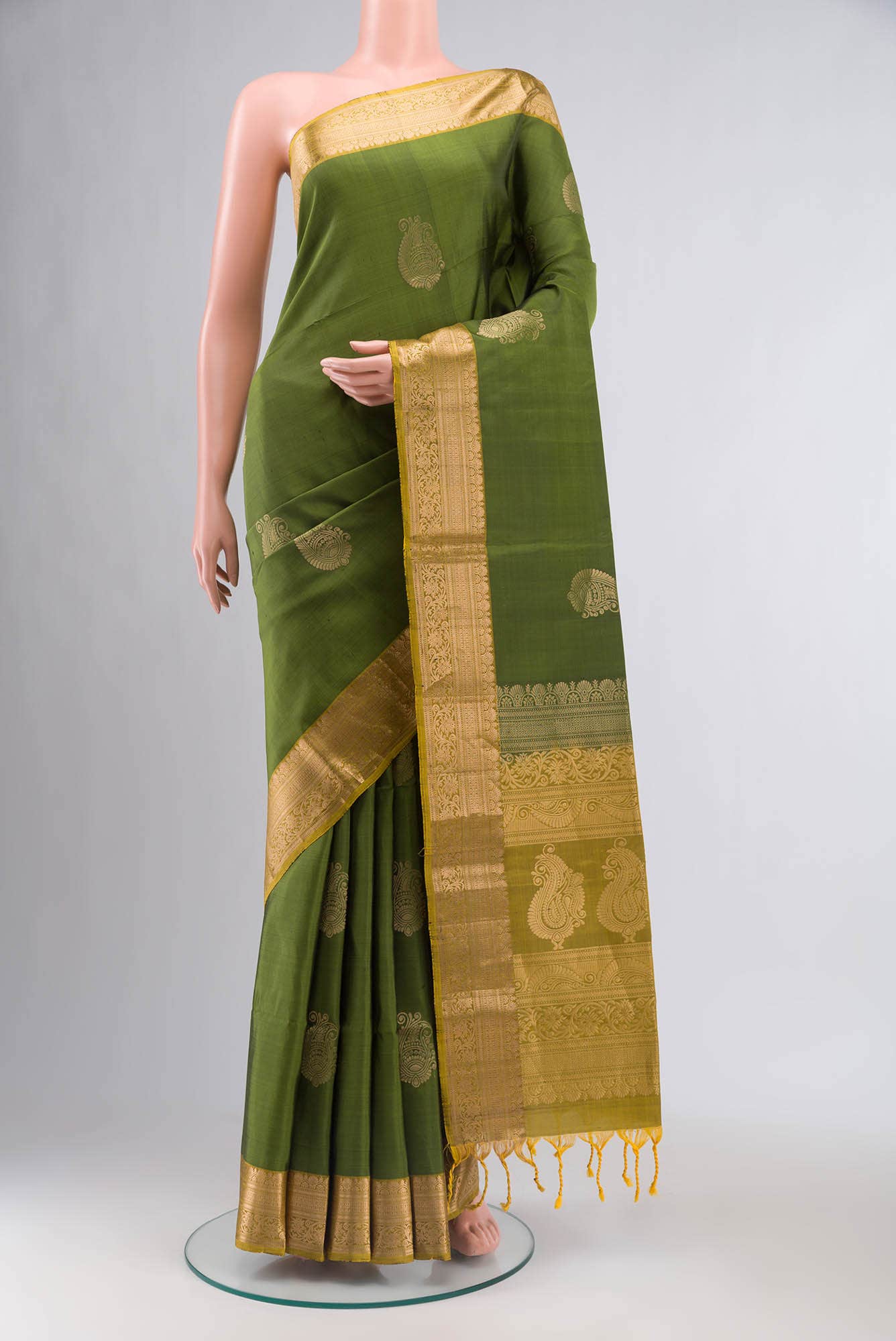 Green Soft Silk Saree