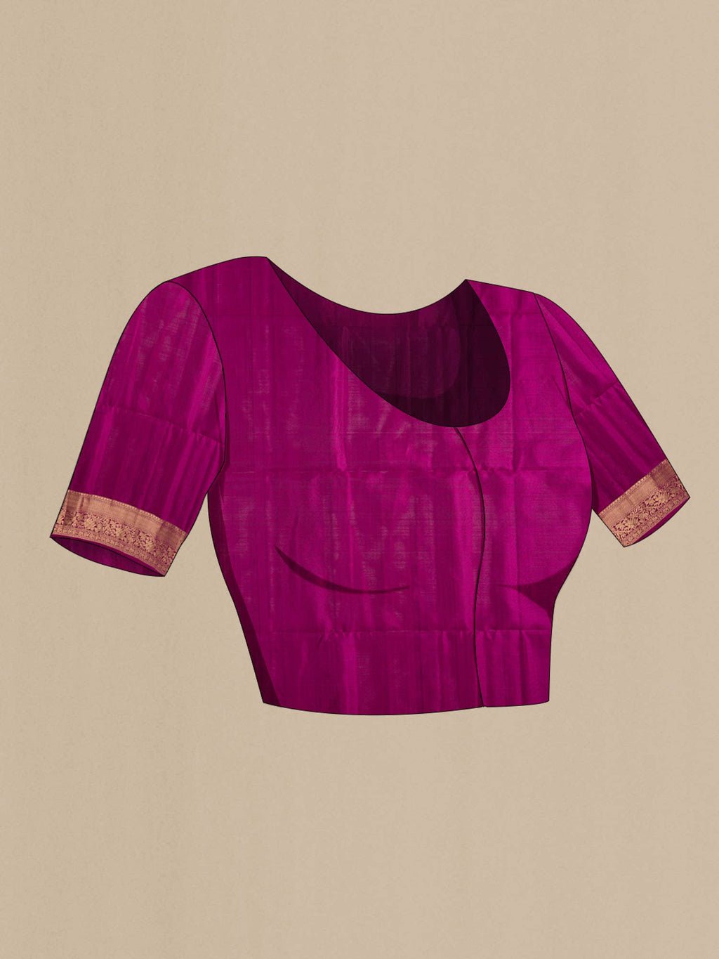 Violet Soft Silk Saree