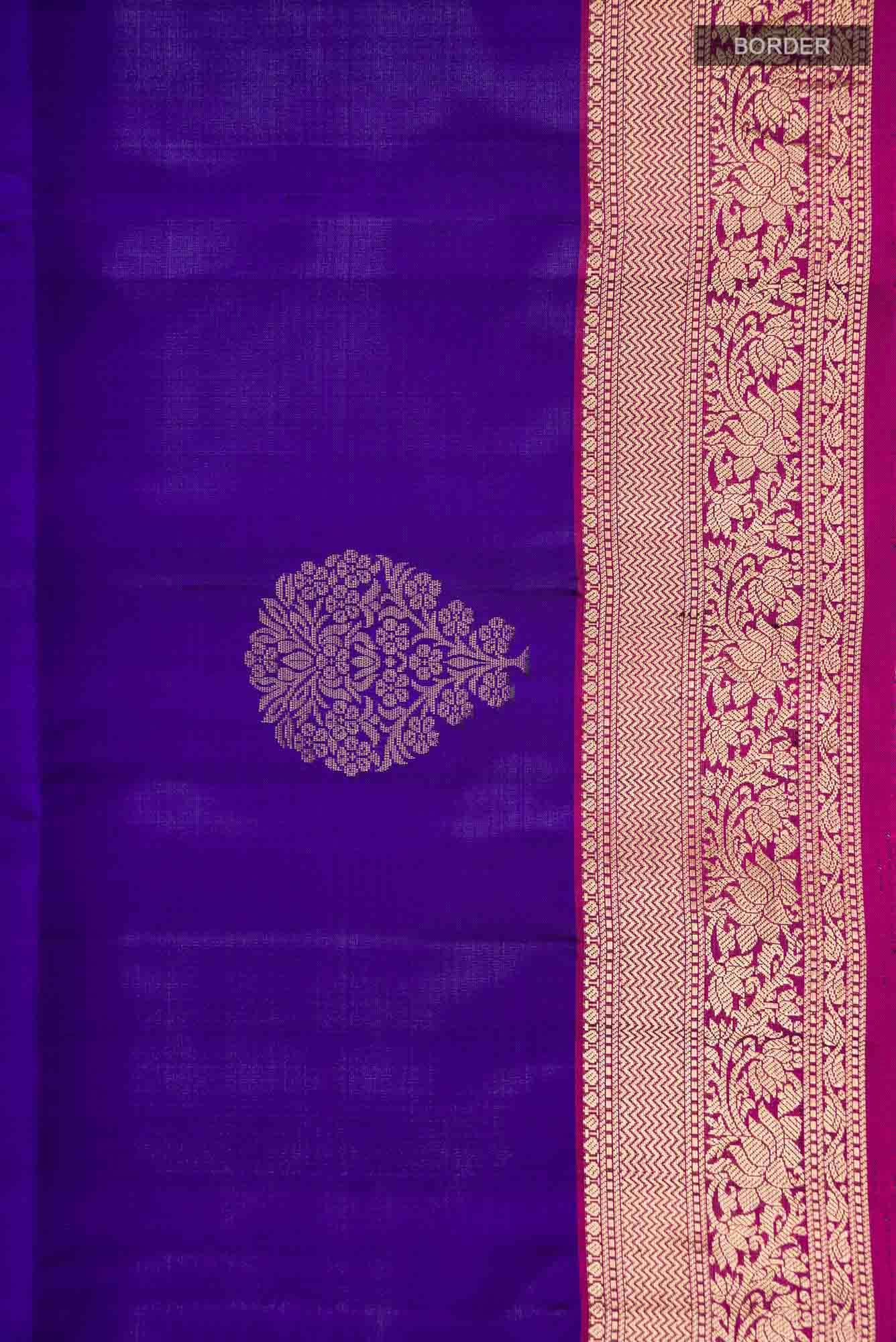 Violet Soft Silk Saree