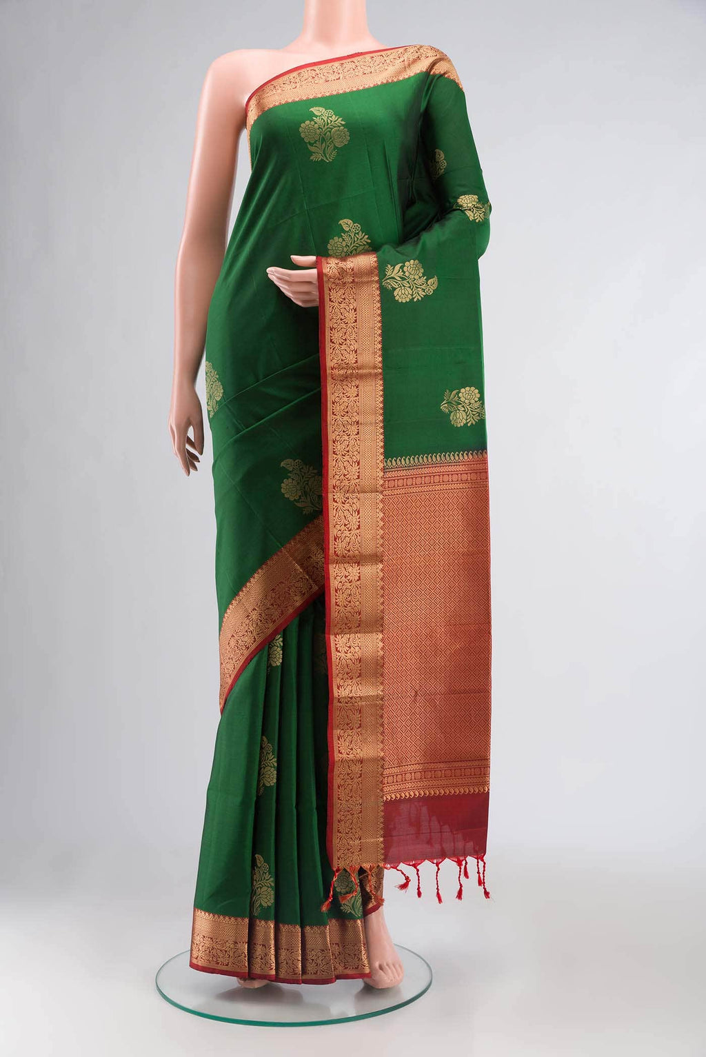 Green Soft Silk Saree