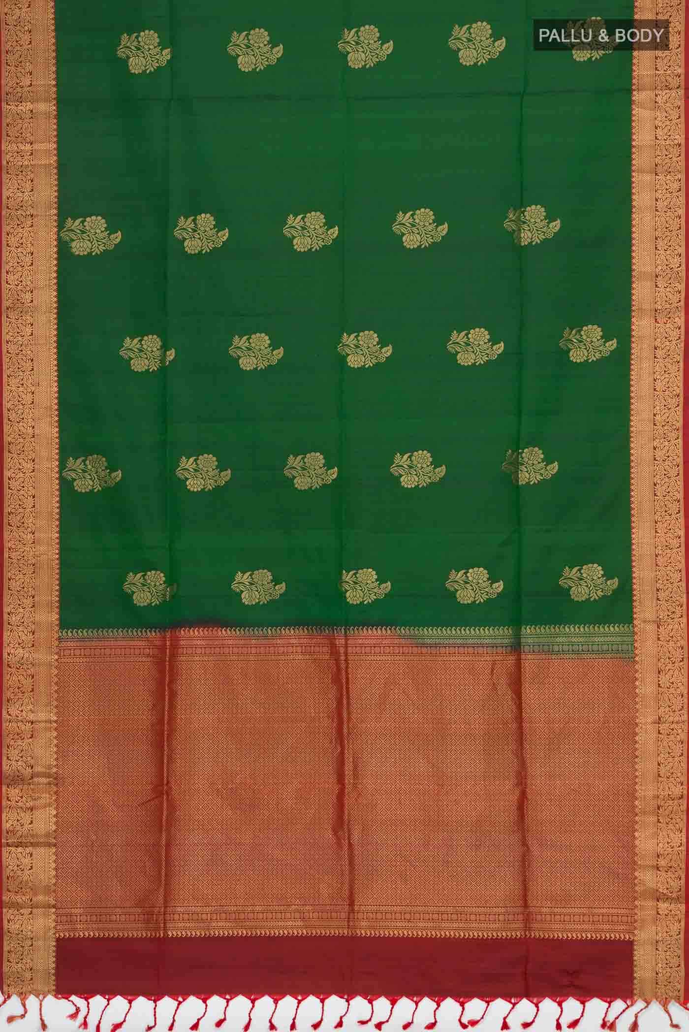 Green Soft Silk Saree
