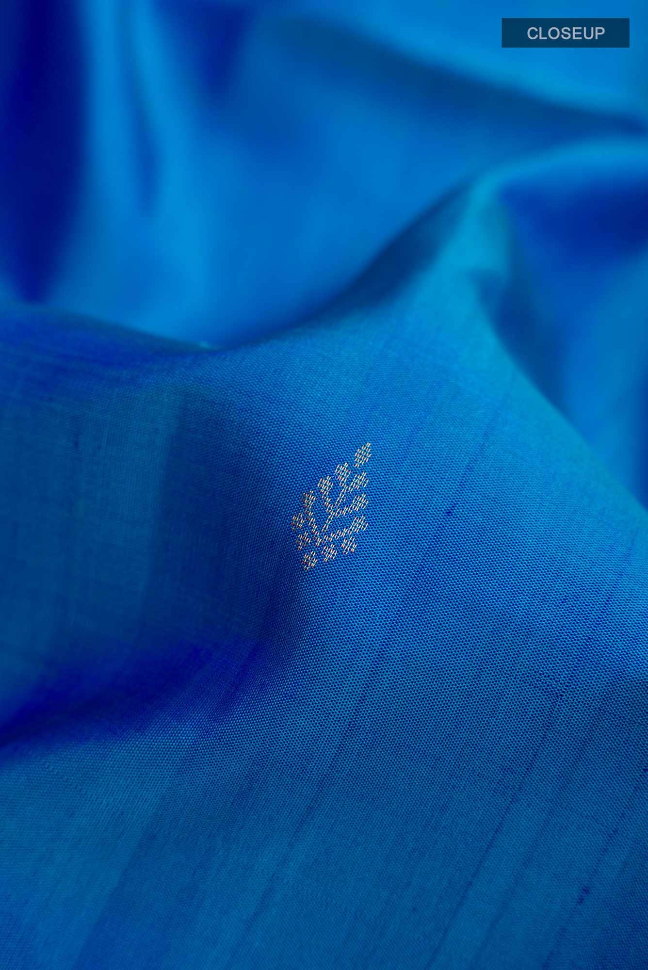 Blue Soft Silk Saree