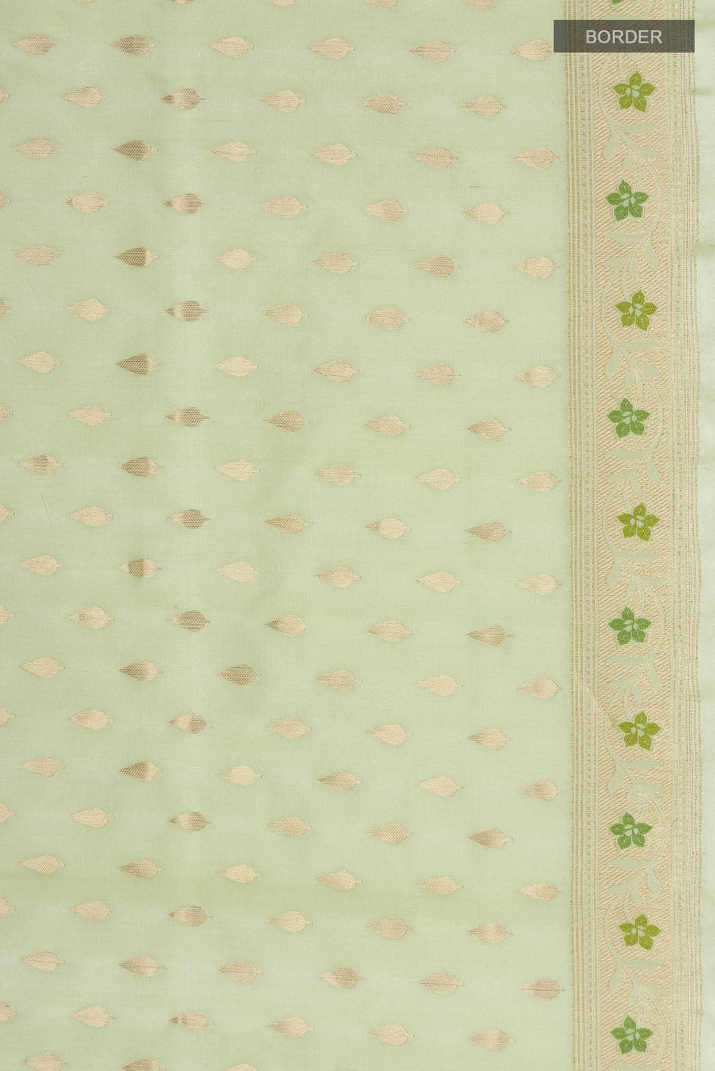 Light Green Banarasi Silk Saree