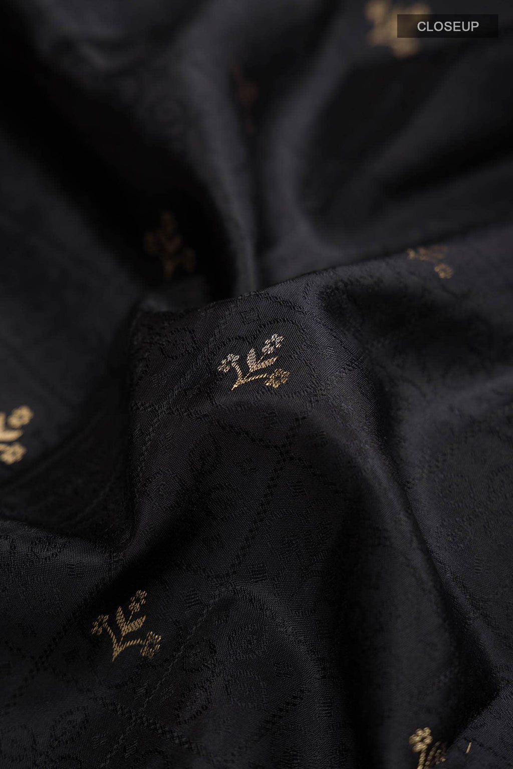 Black Soft Silk Saree