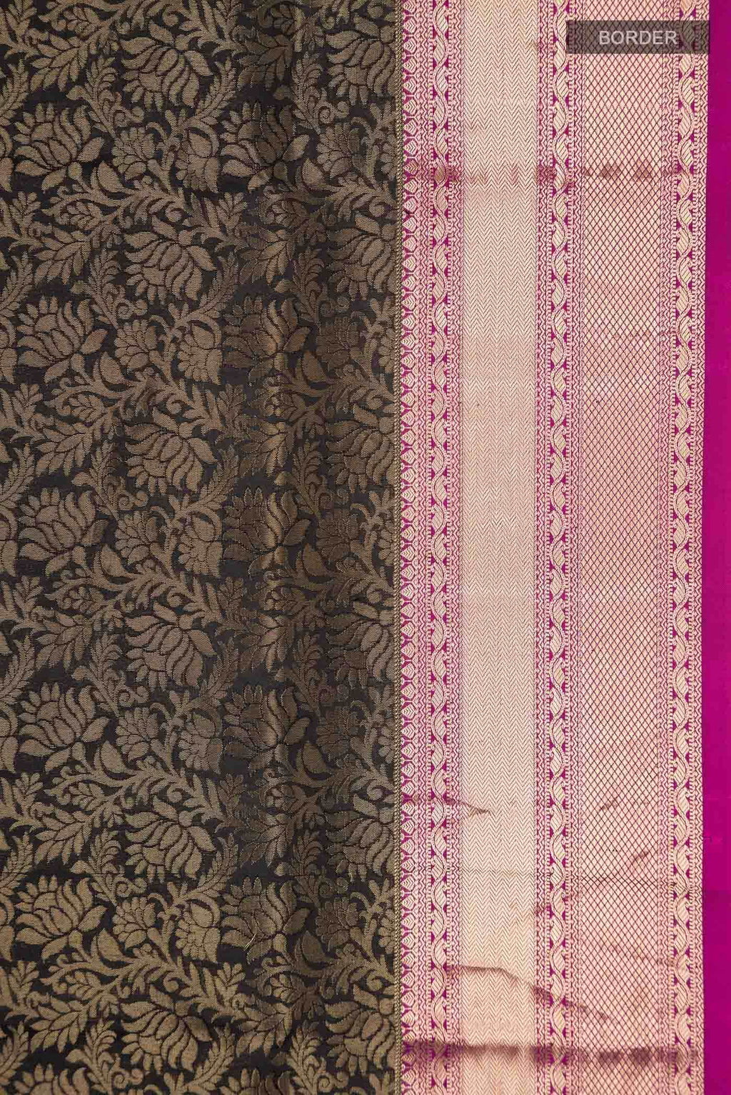 Black Soft Silk Saree