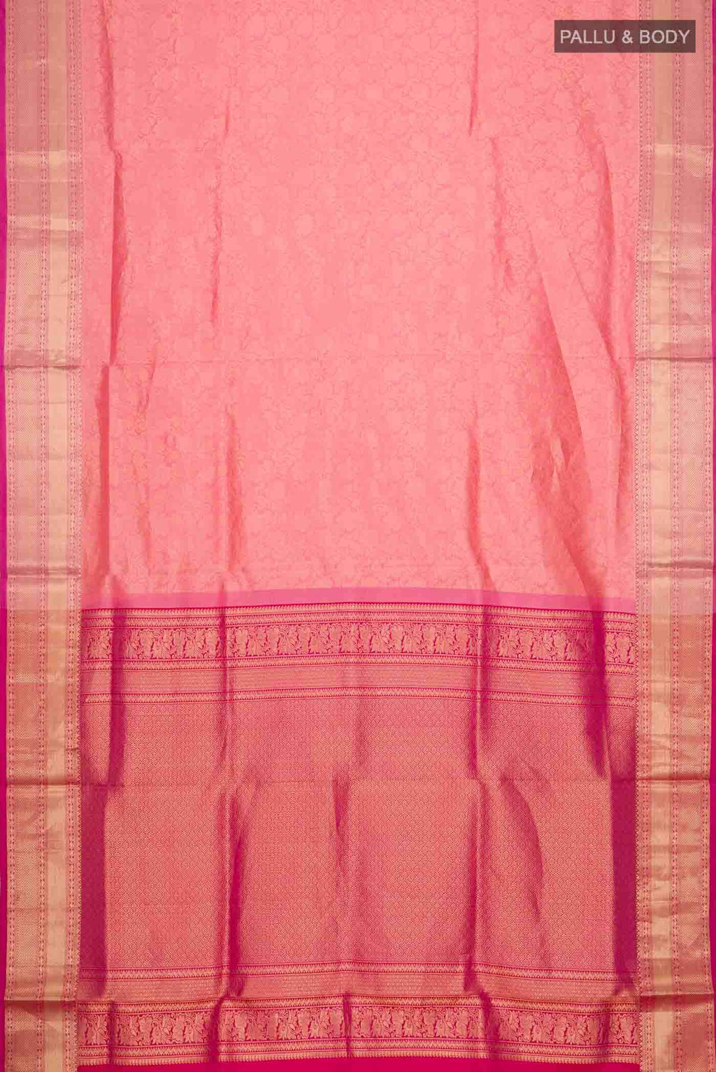 Coral Soft Silk Saree