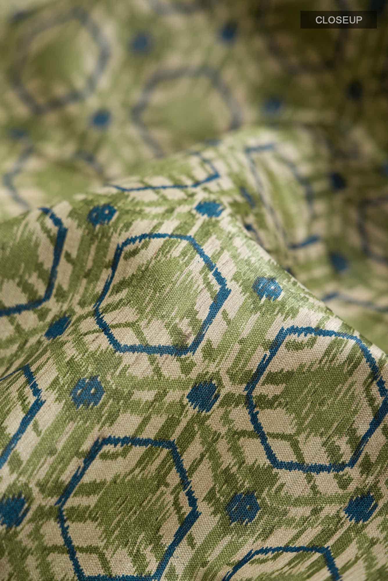 Green Bhagalpuri Tussar Silk Saree