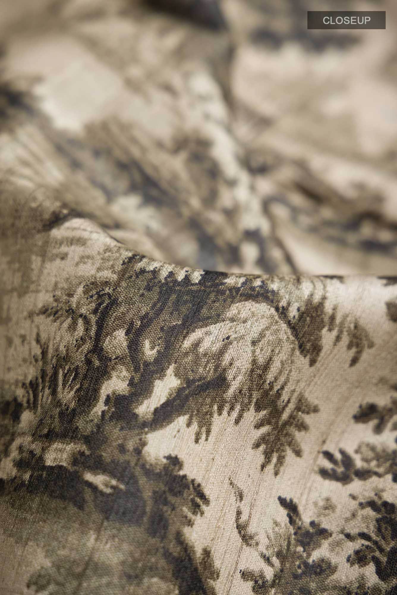 Beige Bhagalpuri Tussar Silk Saree