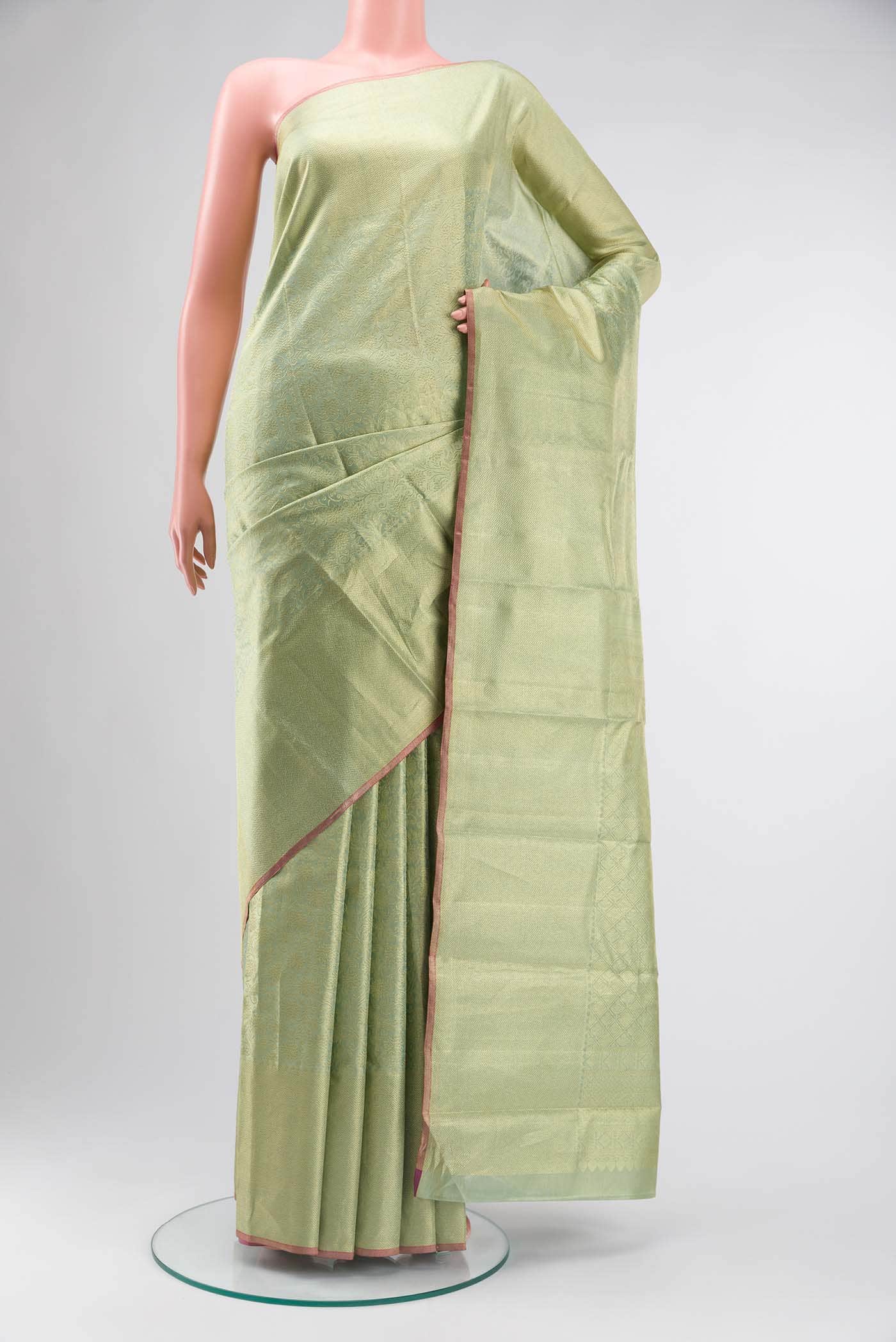 Green Kanchipuram Silk Saree