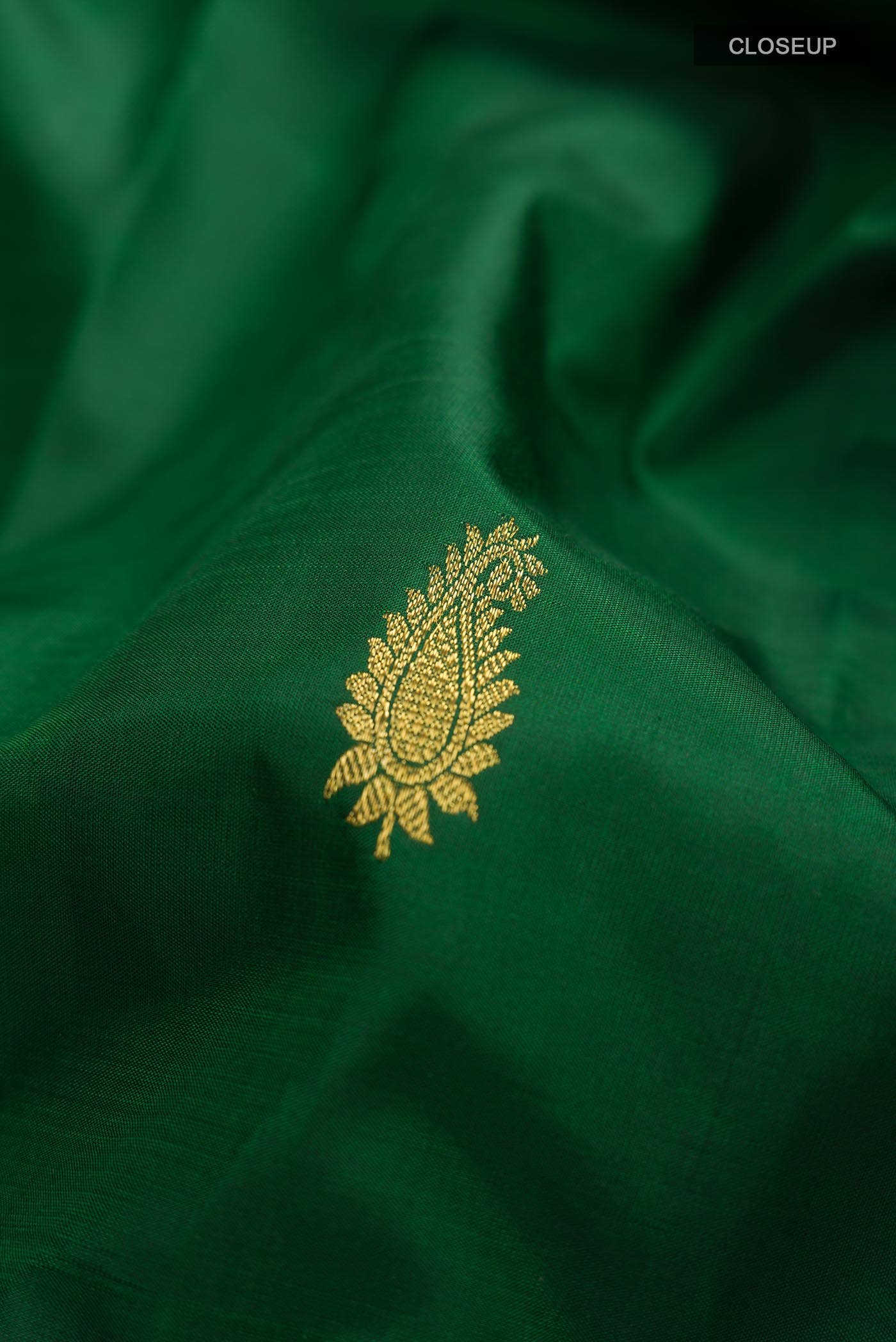 Green Kanchipuram Silk Saree