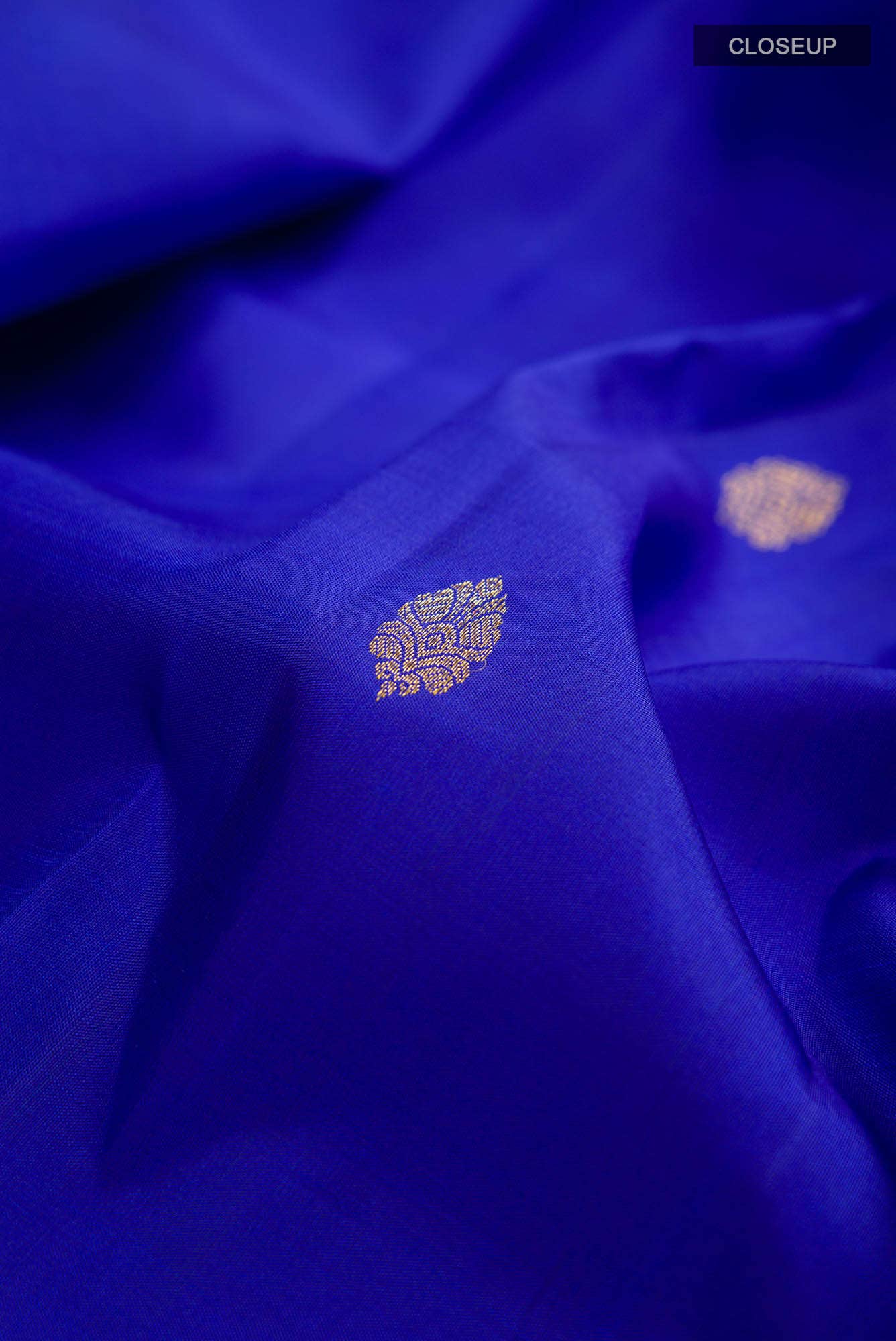 Blue Kanchipuram Silk Saree