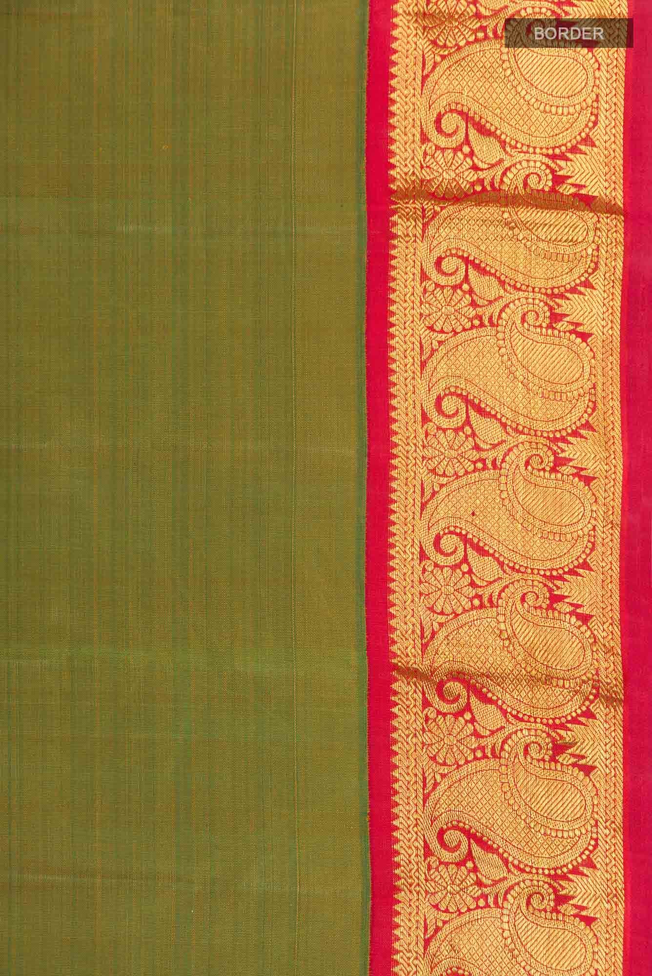 Green Kanchipuram Silk Saree