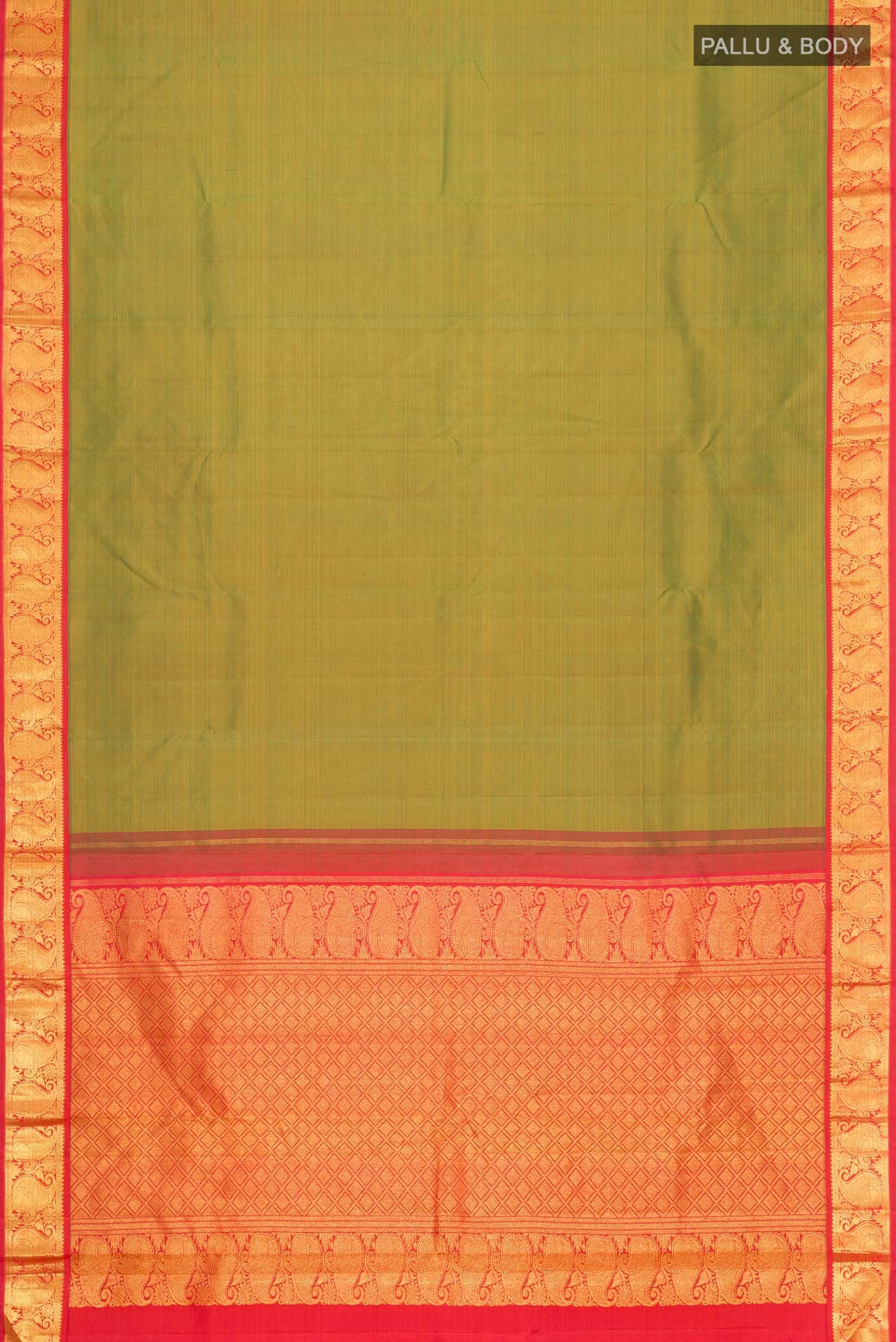 Green Kanchipuram Silk Saree