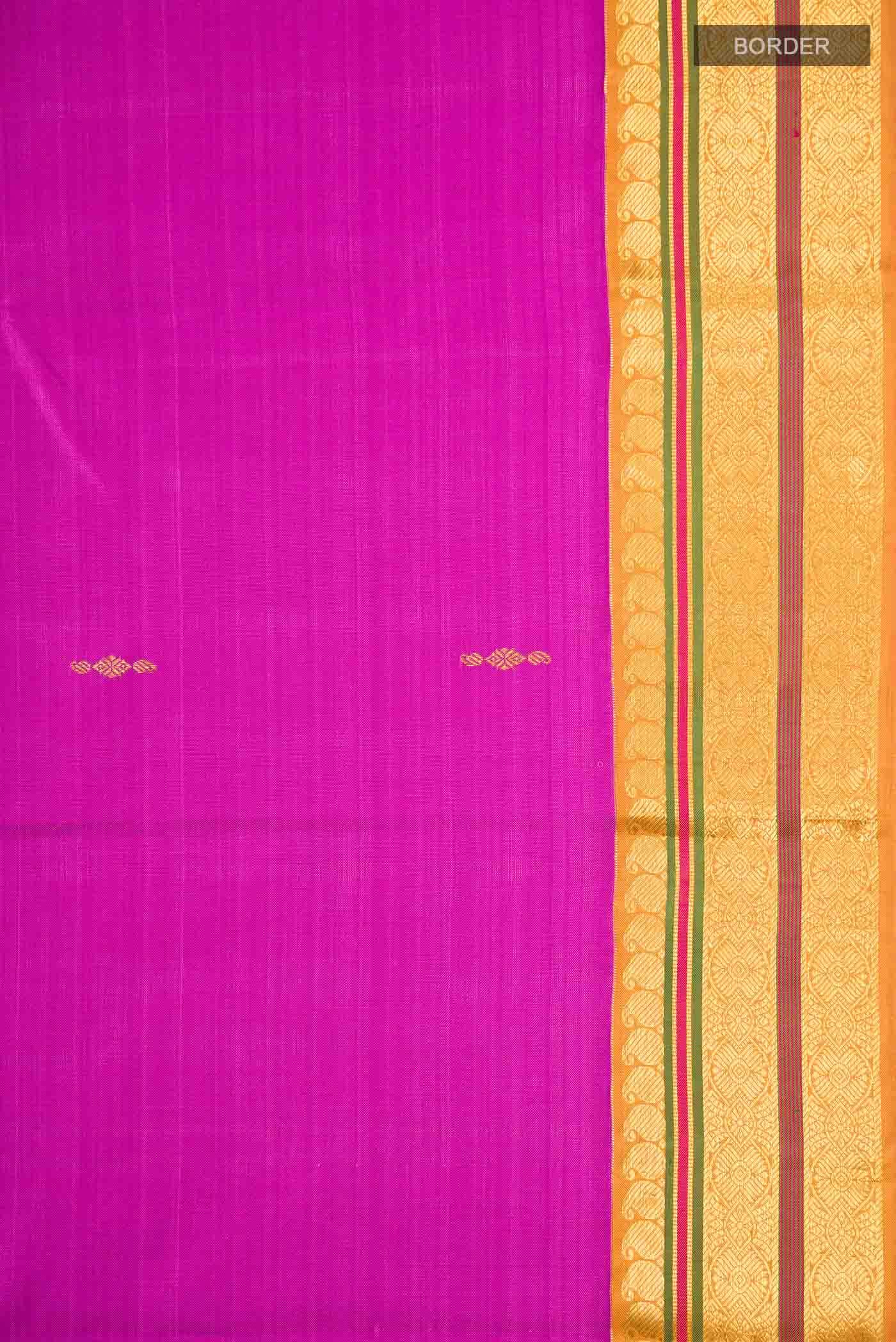Pink Kanchipuram Silk Saree