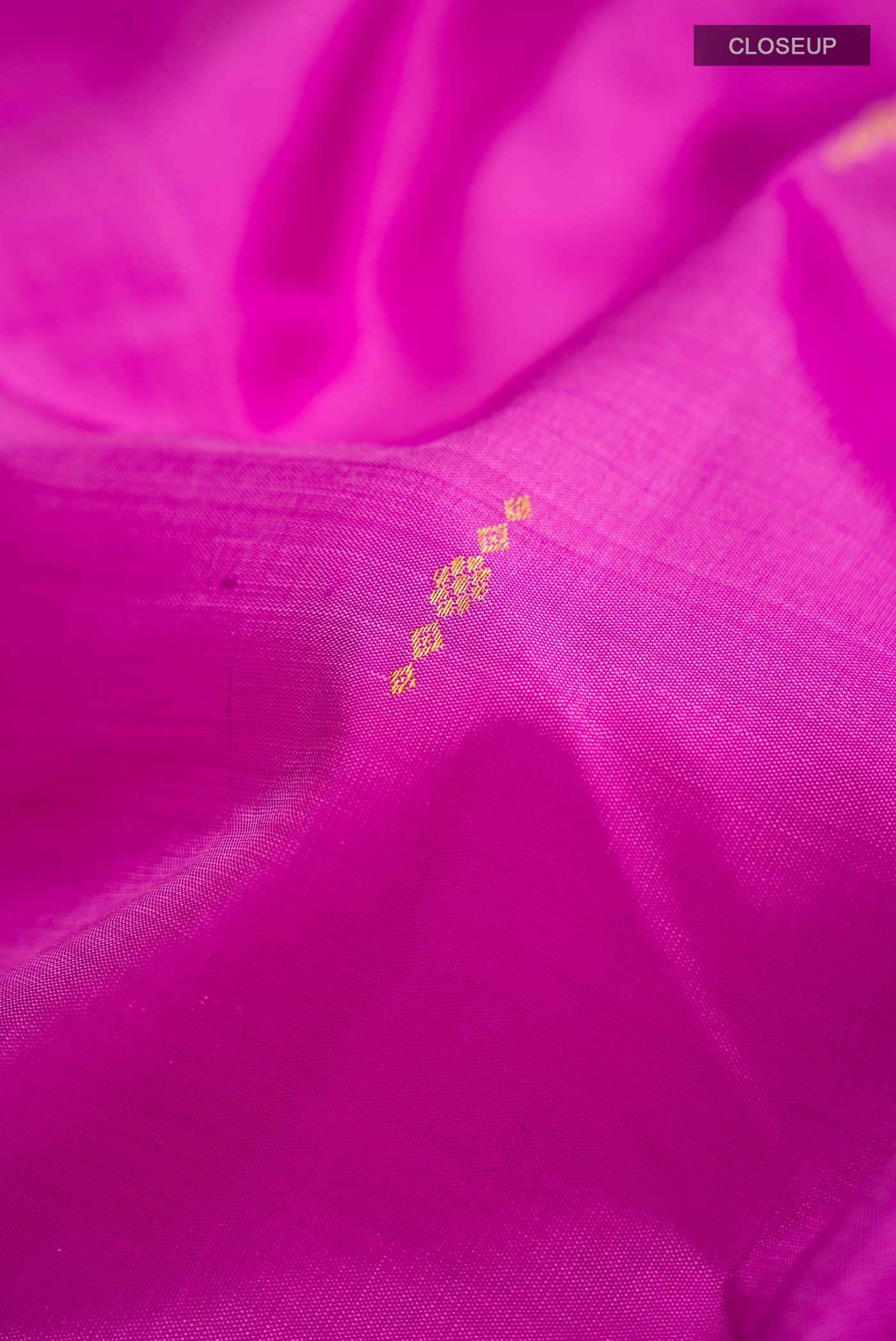 Pink Kanchipuram Silk Saree