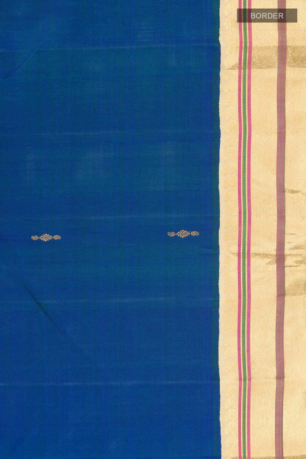 Blue Kanchipuram Silk Saree