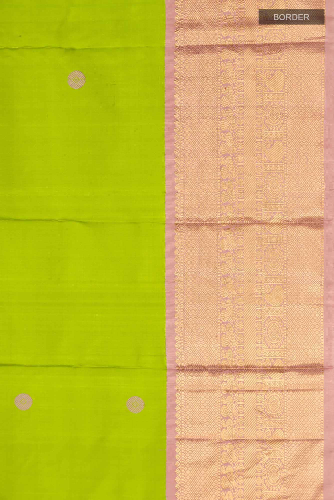 Green Kanchipuram Silk Saree