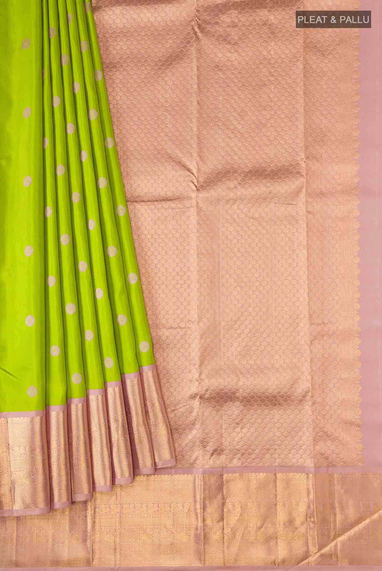Green Kanchipuram Silk Saree