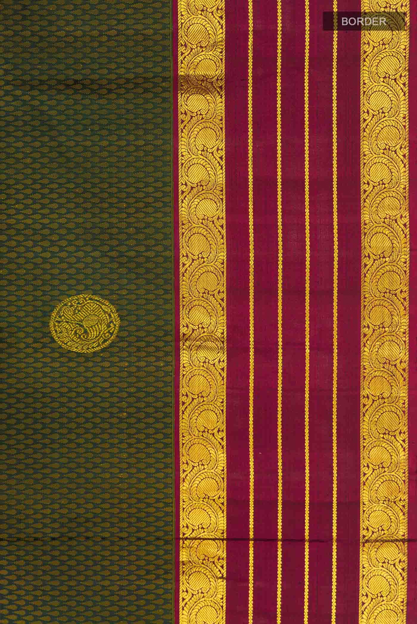 Green Kanchipuram Silk Saree