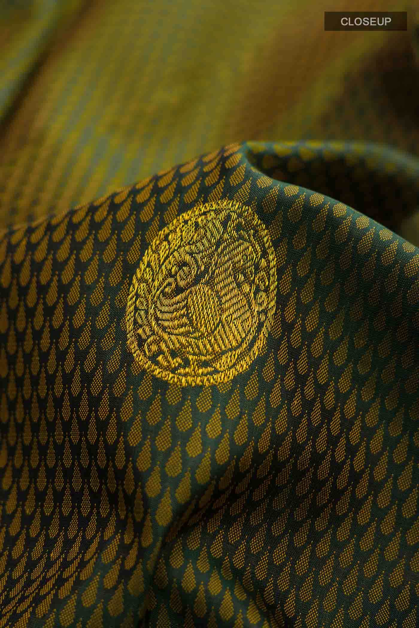 Green Kanchipuram Silk Saree