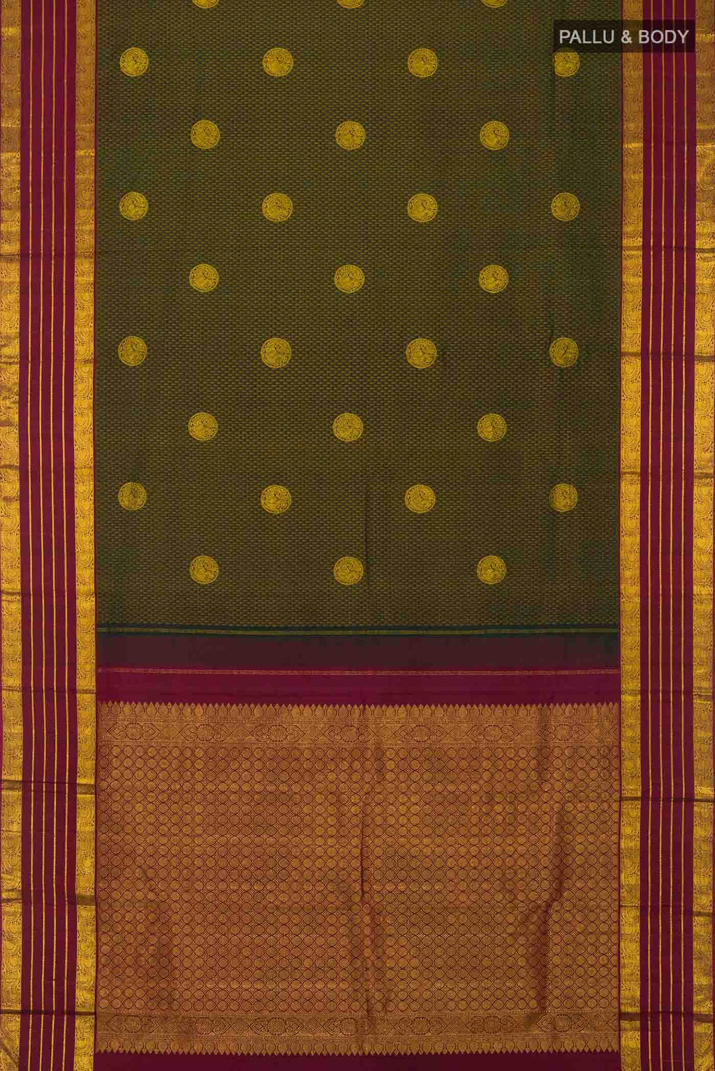 Green Kanchipuram Silk Saree