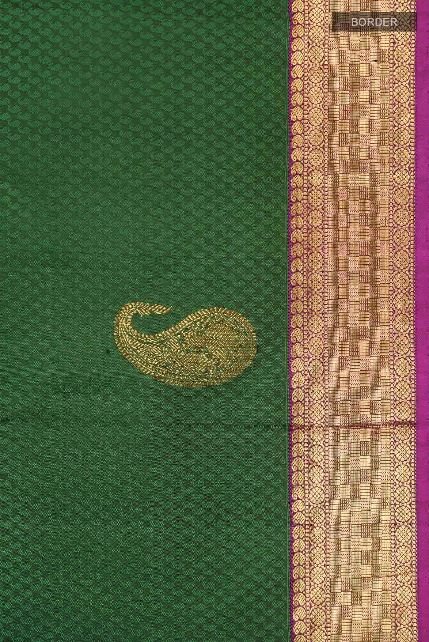 Green Kanchipuram Silk Saree