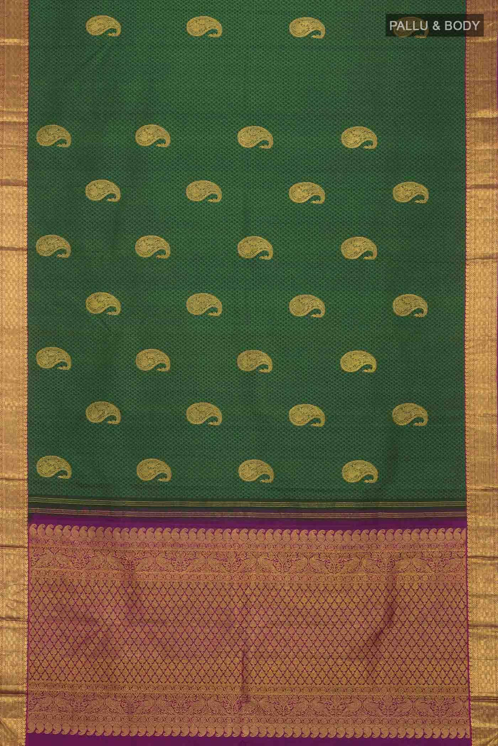 Green Kanchipuram Silk Saree