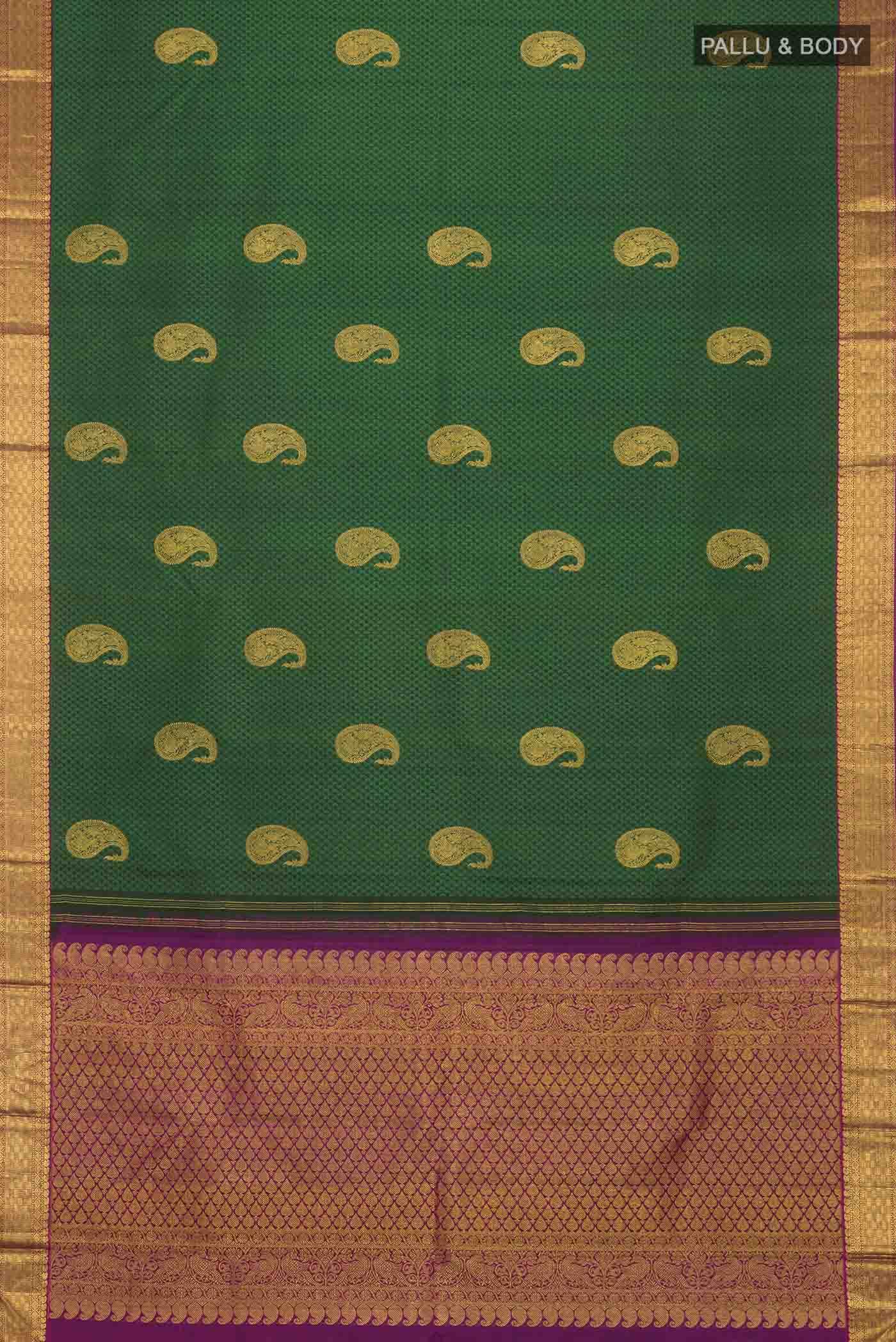 Green Kanchipuram Silk Saree