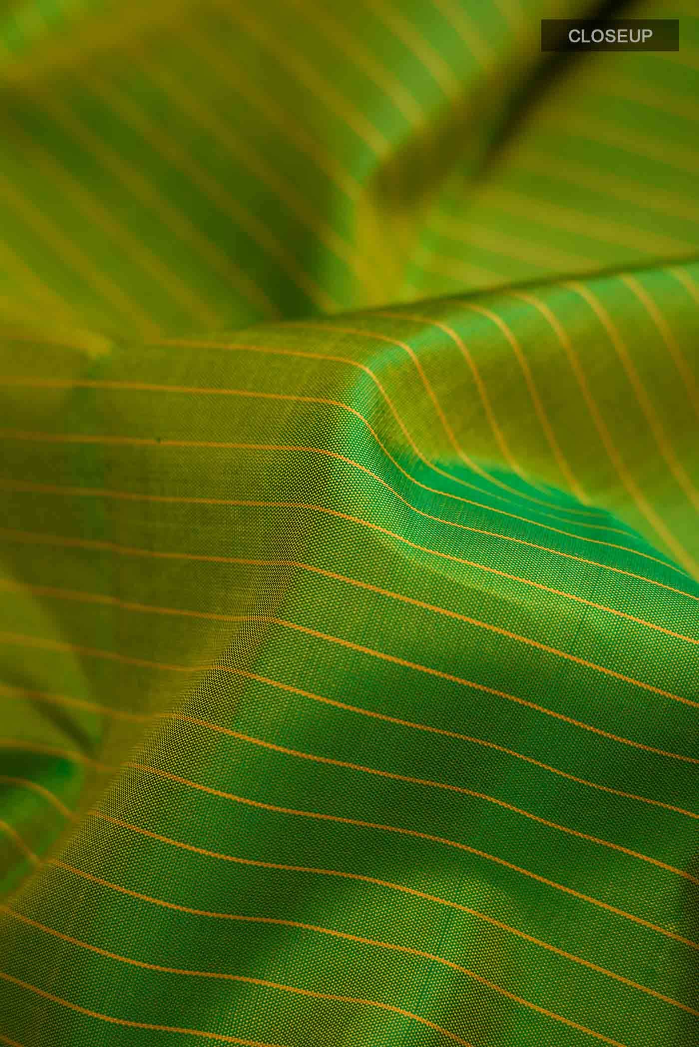 Green Kanchipuram Silk Saree