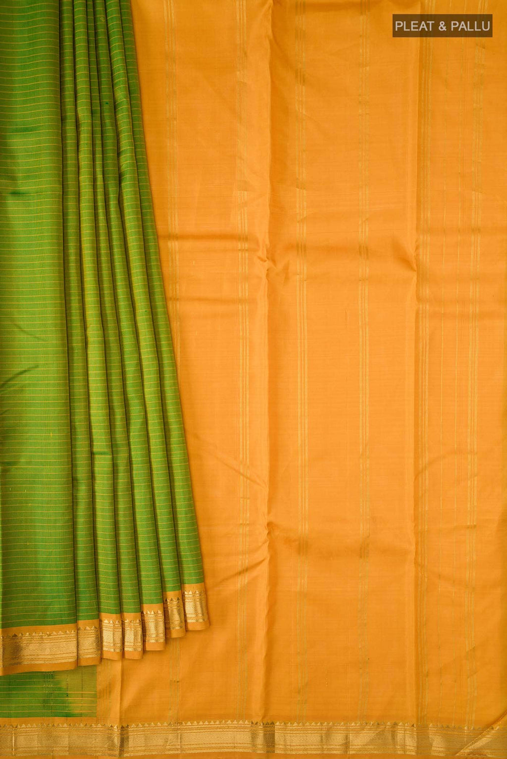 Green Kanchipuram Silk Saree