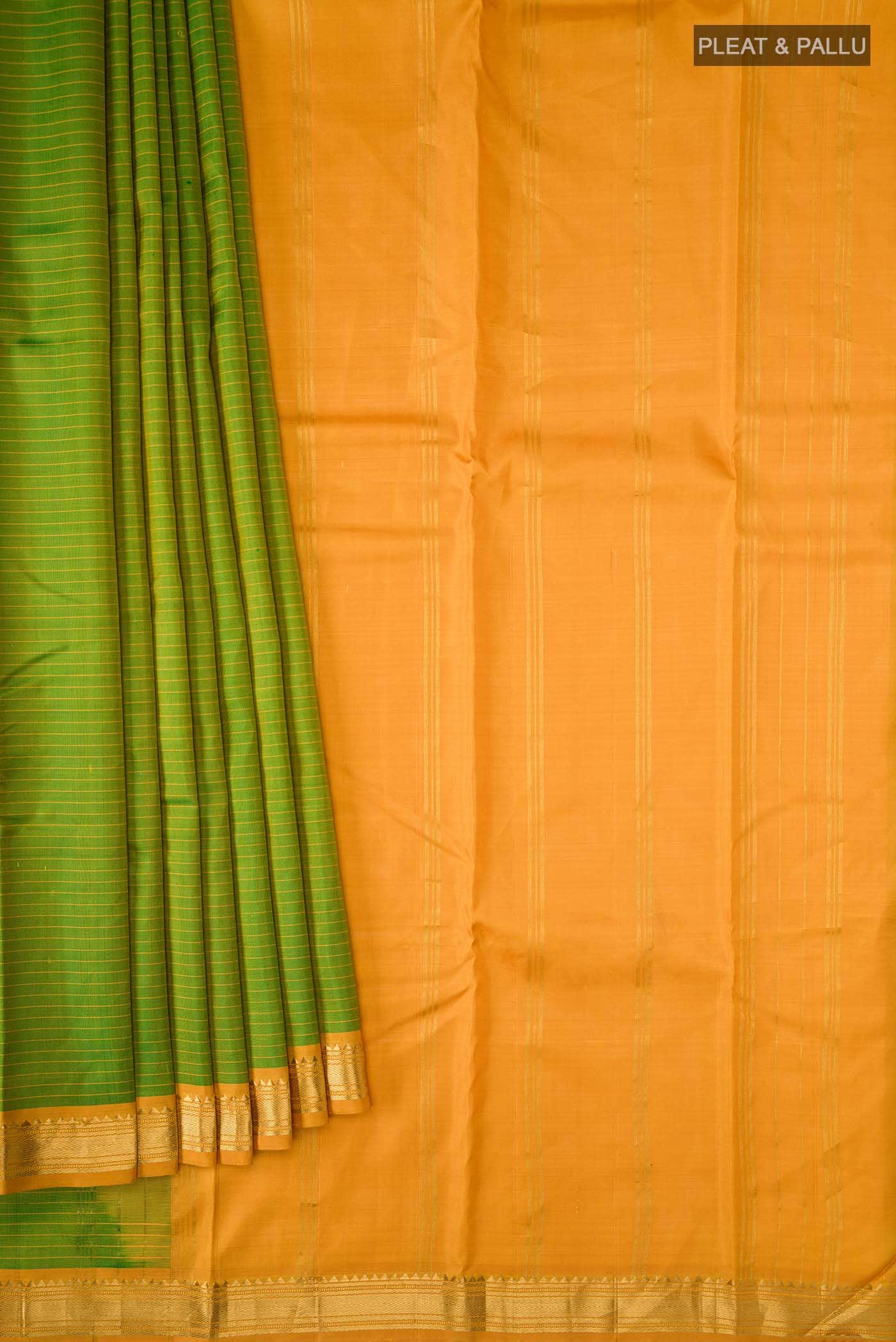 Green Kanchipuram Silk Saree