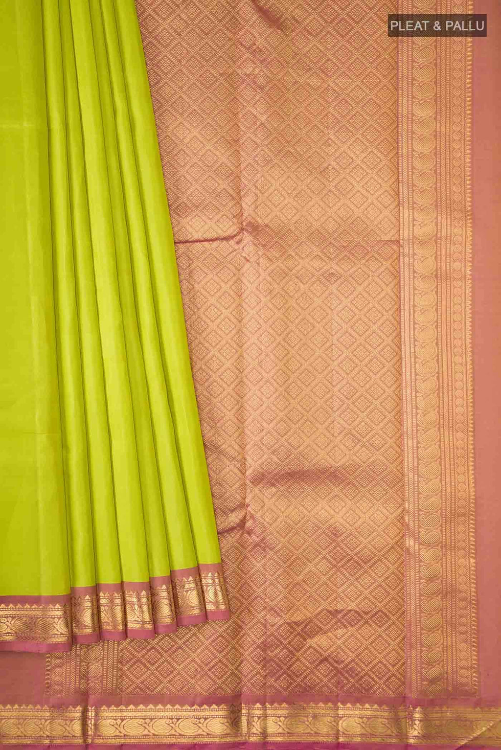 Green Kanchipuram Silk Saree