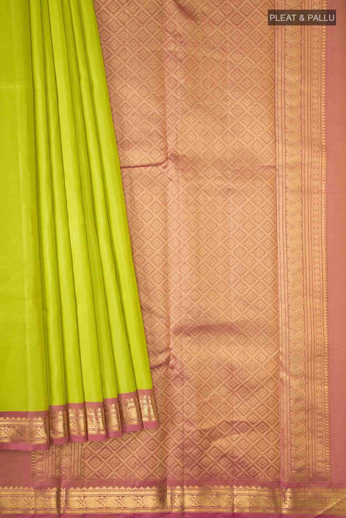 Green Kanchipuram Silk Saree