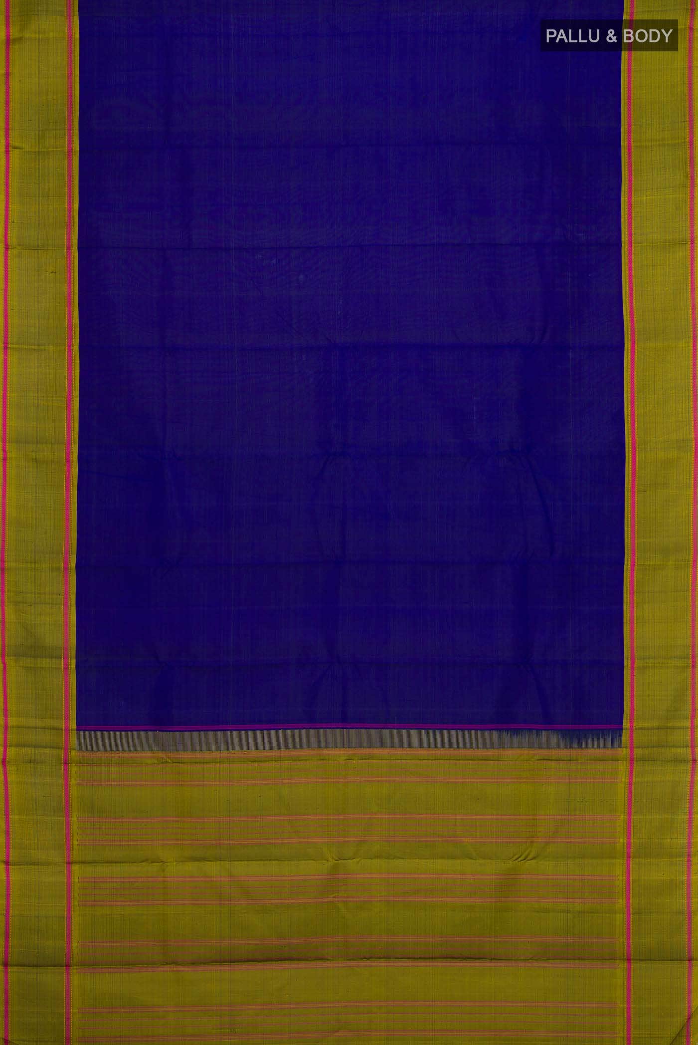 Blue Kanchipuram Silk Saree