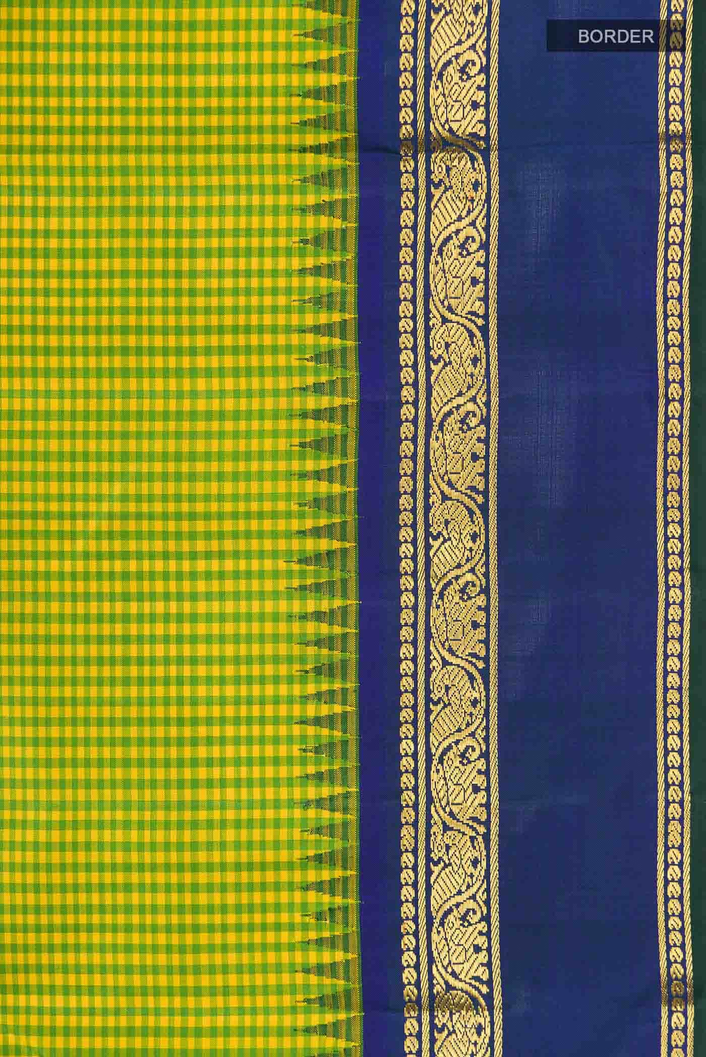 Multi Kanchipuram Silk Saree