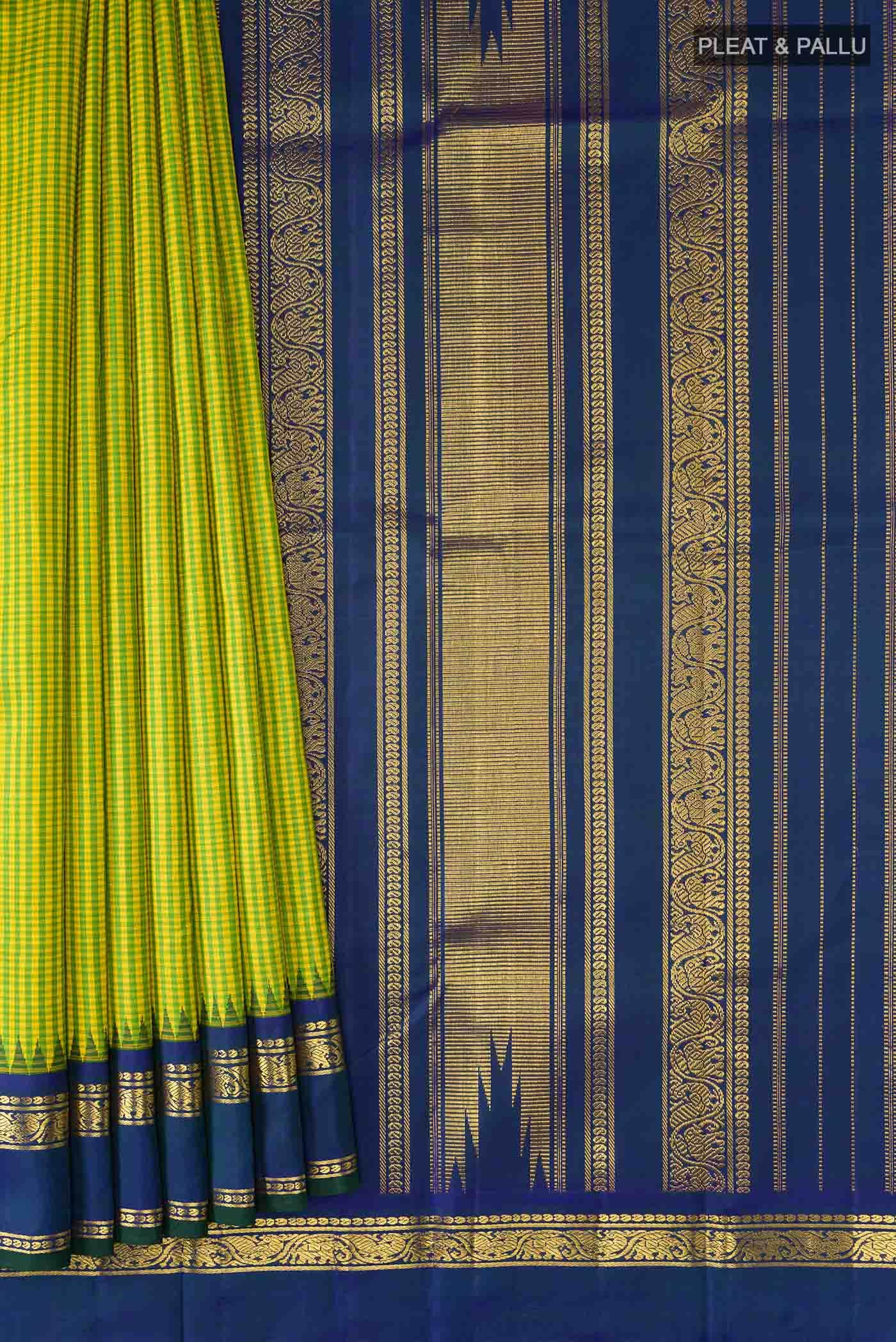 Multi Kanchipuram Silk Saree