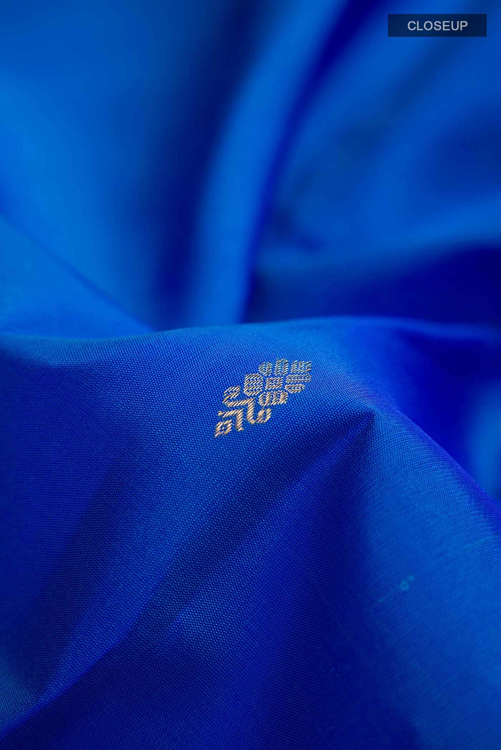 Blue Kanchipuram Silk Saree